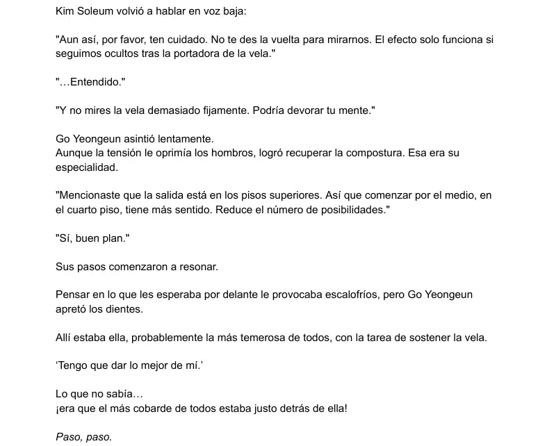Me meti en una historia de fantasmas, pero aun asi tengo que trabajar (Novela) - Capítulo 45 - Página 8 - LectorTMOo