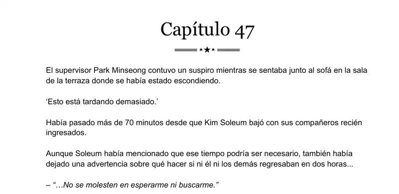 Me meti en una historia de fantasmas, pero aun asi tengo que trabajar (Novela) - Capítulo 47 - Página 1 - LectorTMOo