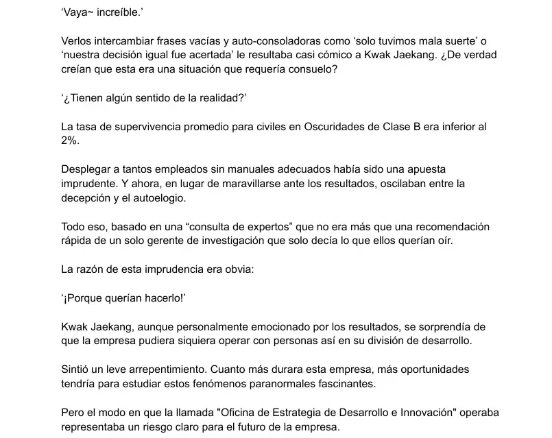Me meti en una historia de fantasmas, pero aun asi tengo que trabajar (Novela) - Capítulo 48 - Página 4 - LectorTMOo