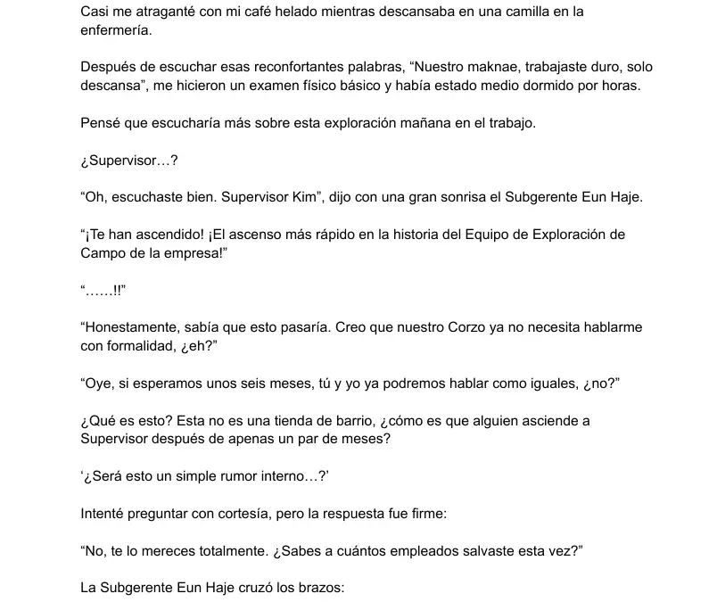 Me meti en una historia de fantasmas, pero aun asi tengo que trabajar (Novela) - Capítulo 48 - Página 8 - LectorTMOo