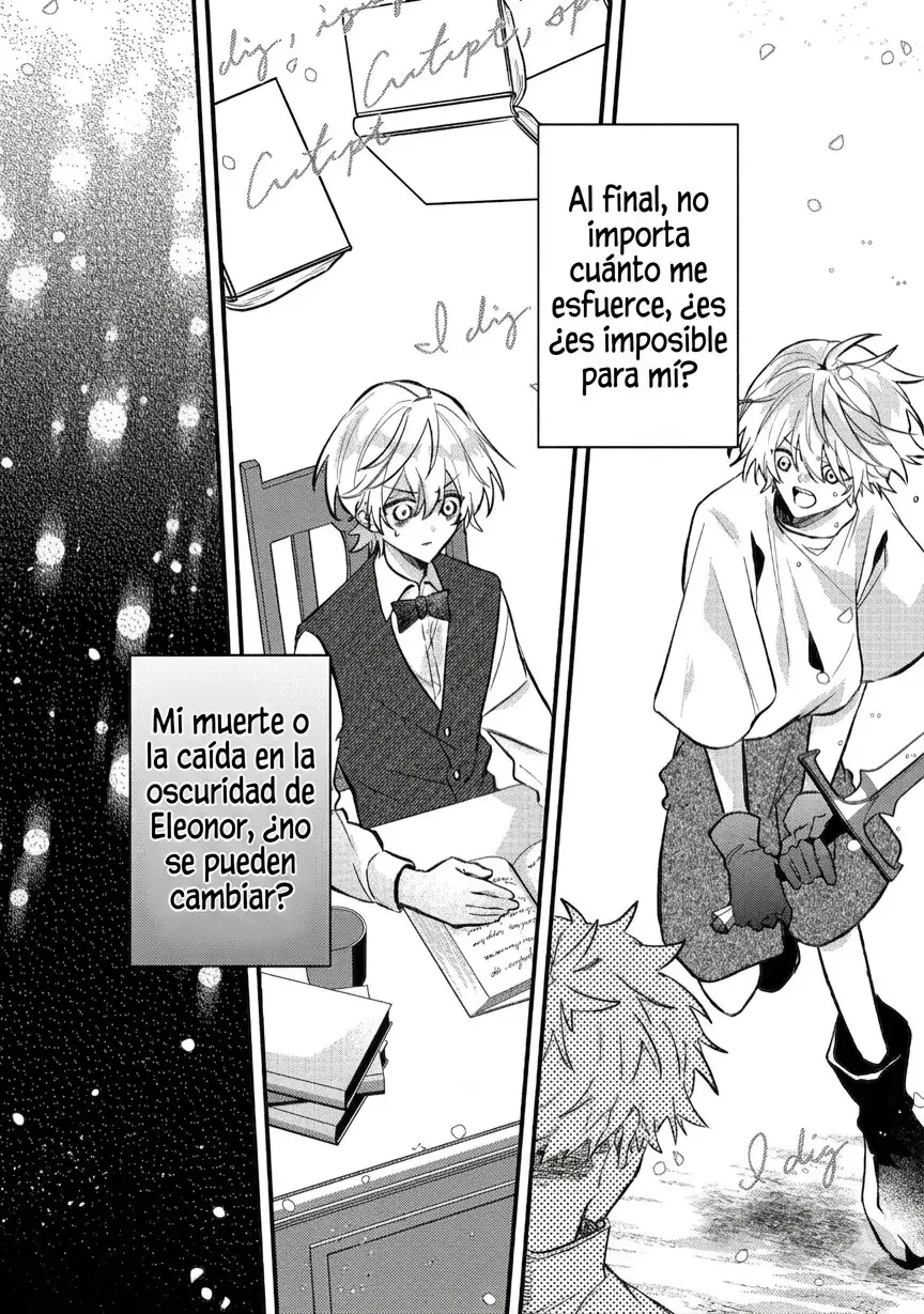 Me reencarne en el amigo de la infancia de la villana que cae en la oscuridad. Si ella cae, es un final fatal garantizado, asi que me converti en el mas fuerte... ¿Pero acaso ella no habia caido ya en la oscuridad [y se habia convertido en yandere]? - Capítulo 10 - Página 17 - LectorTMOo