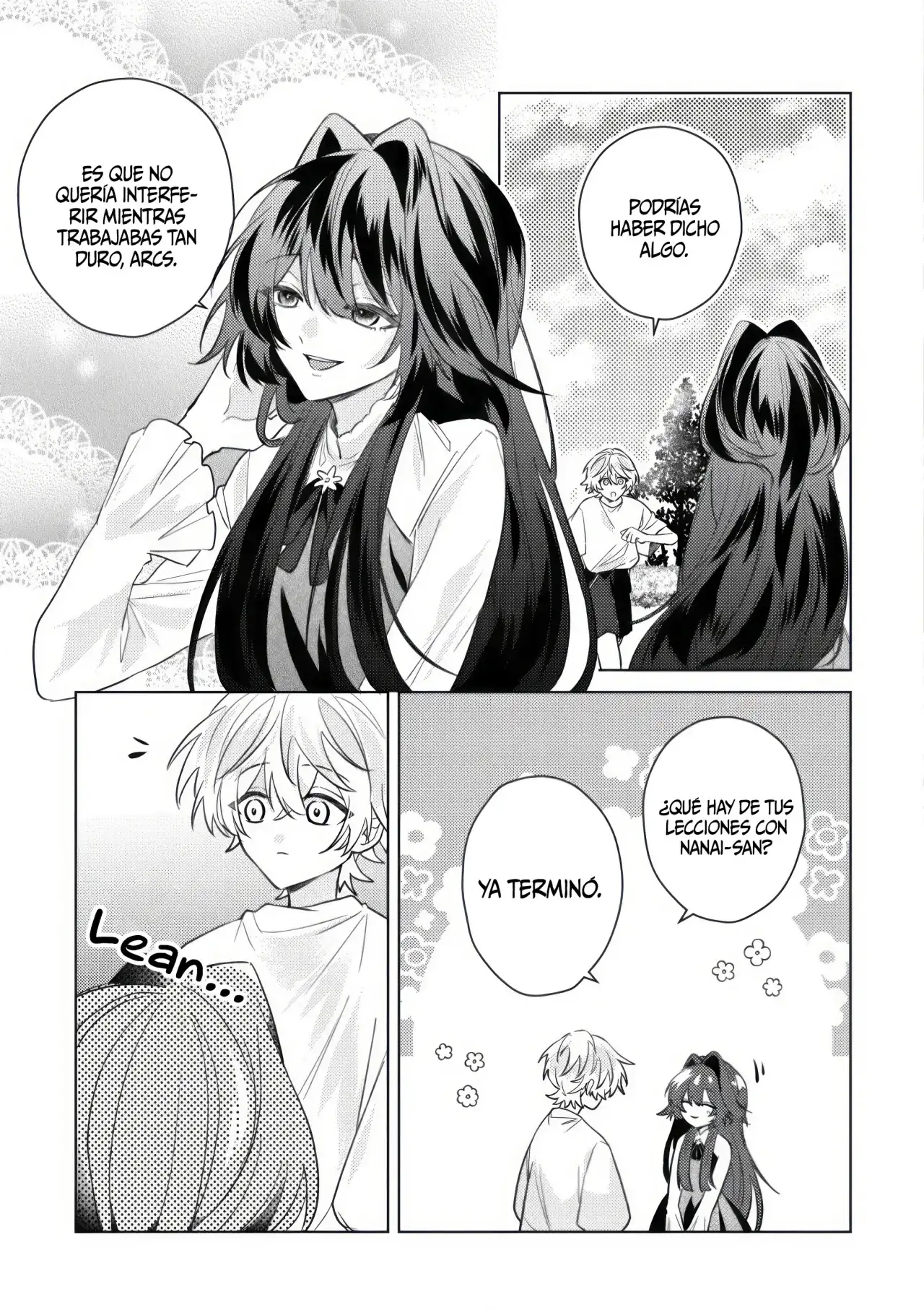 Me reencarne en el amigo de la infancia de la villana que cae en la oscuridad. Si ella cae, es un final fatal garantizado, asi que me converti en el mas fuerte... ¿Pero acaso ella no habia caido ya en la oscuridad [y se habia convertido en yandere]? - Capítulo 7 - Página 4 - LectorTMOo