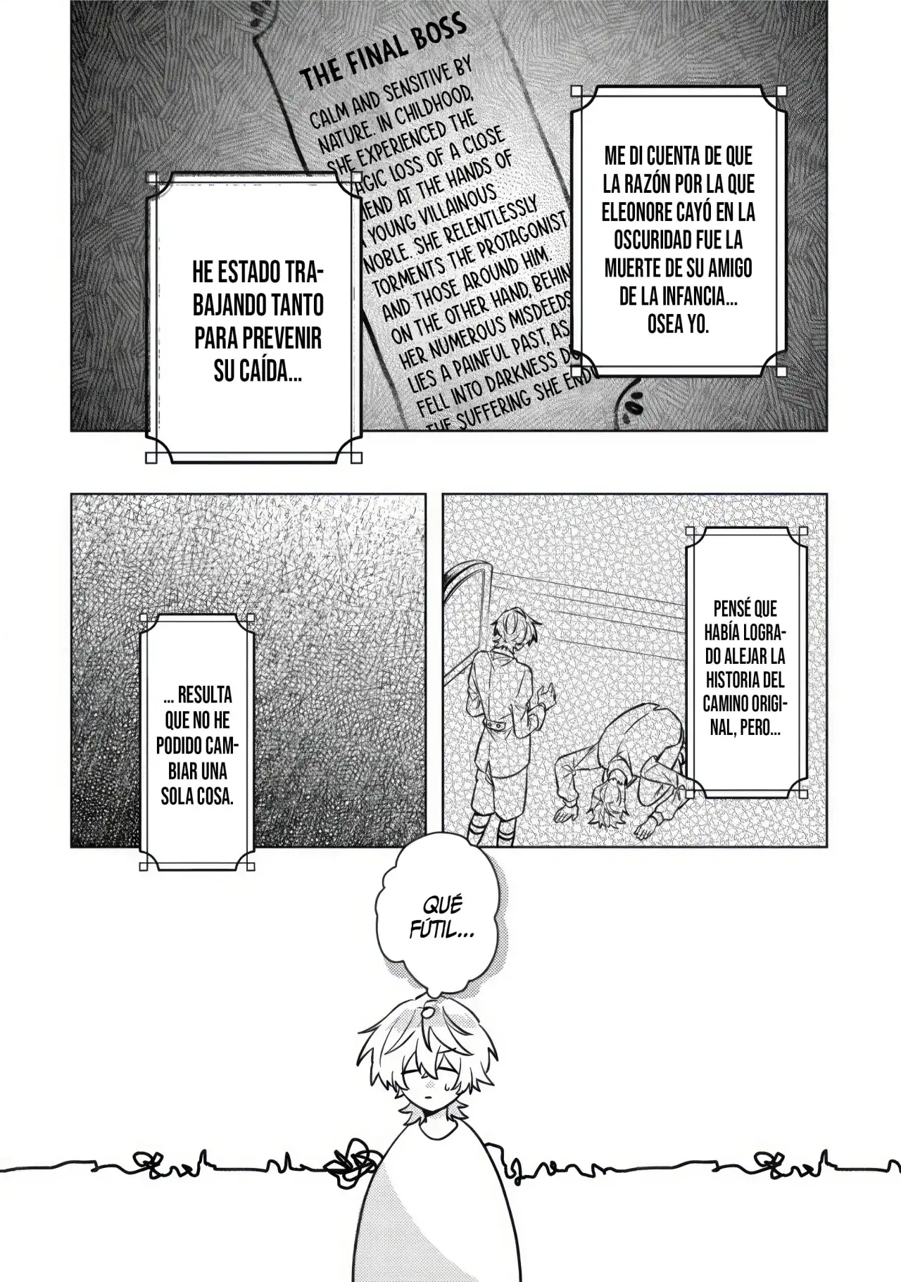 Me reencarne en el amigo de la infancia de la villana que cae en la oscuridad. Si ella cae, es un final fatal garantizado, asi que me converti en el mas fuerte... ¿Pero acaso ella no habia caido ya en la oscuridad [y se habia convertido en yandere]? - Capítulo 7 - Página 7 - LectorTMOo