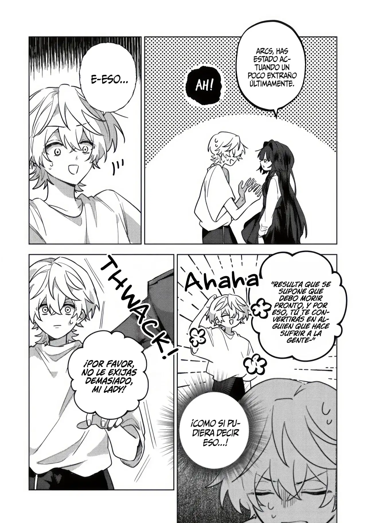 Me reencarne en el amigo de la infancia de la villana que cae en la oscuridad. Si ella cae, es un final fatal garantizado, asi que me converti en el mas fuerte... ¿Pero acaso ella no habia caido ya en la oscuridad [y se habia convertido en yandere]? - Capítulo 7 - Página 11 - LectorTMOo