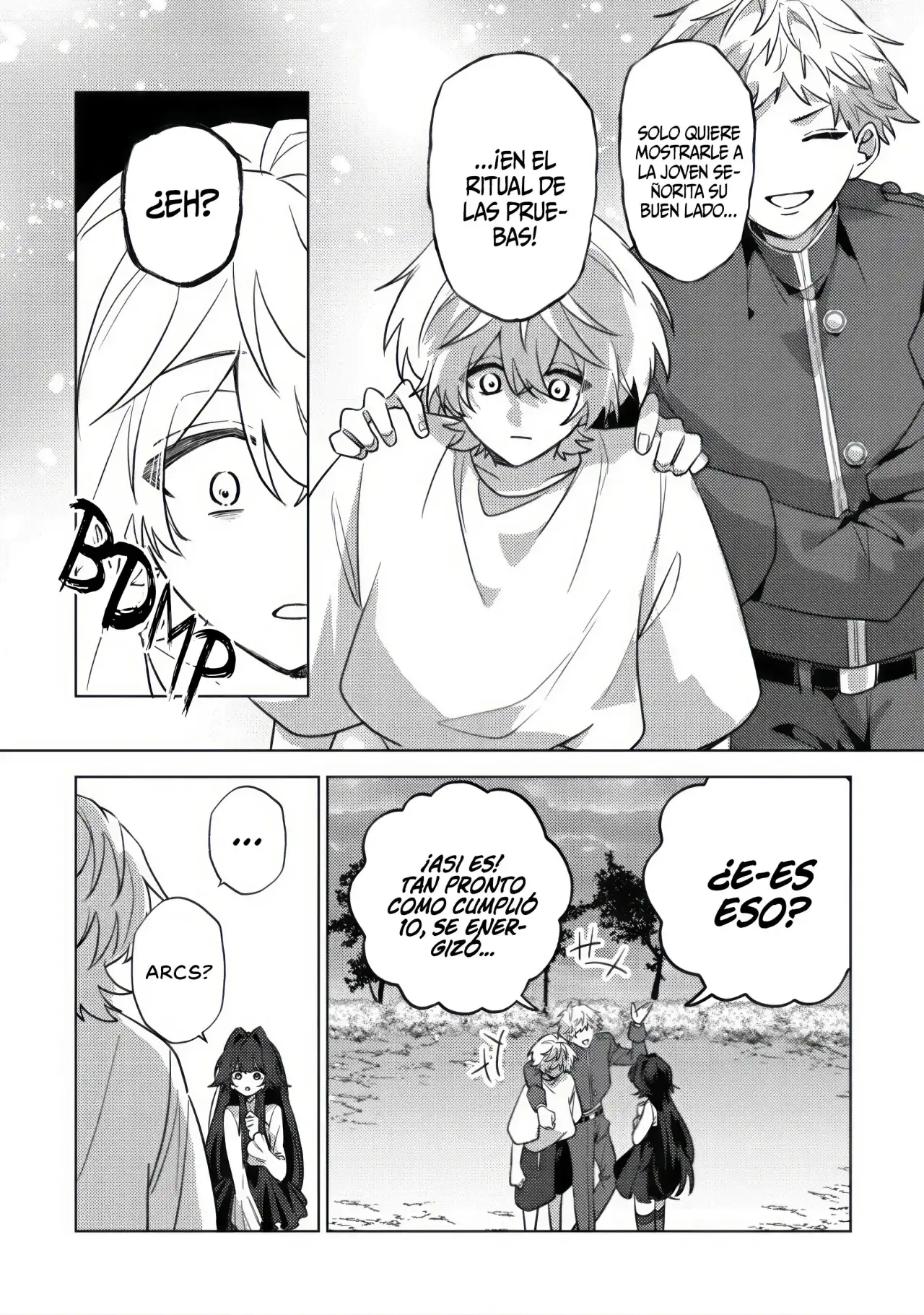 Me reencarne en el amigo de la infancia de la villana que cae en la oscuridad. Si ella cae, es un final fatal garantizado, asi que me converti en el mas fuerte... ¿Pero acaso ella no habia caido ya en la oscuridad [y se habia convertido en yandere]? - Capítulo 7 - Página 12 - LectorTMOo