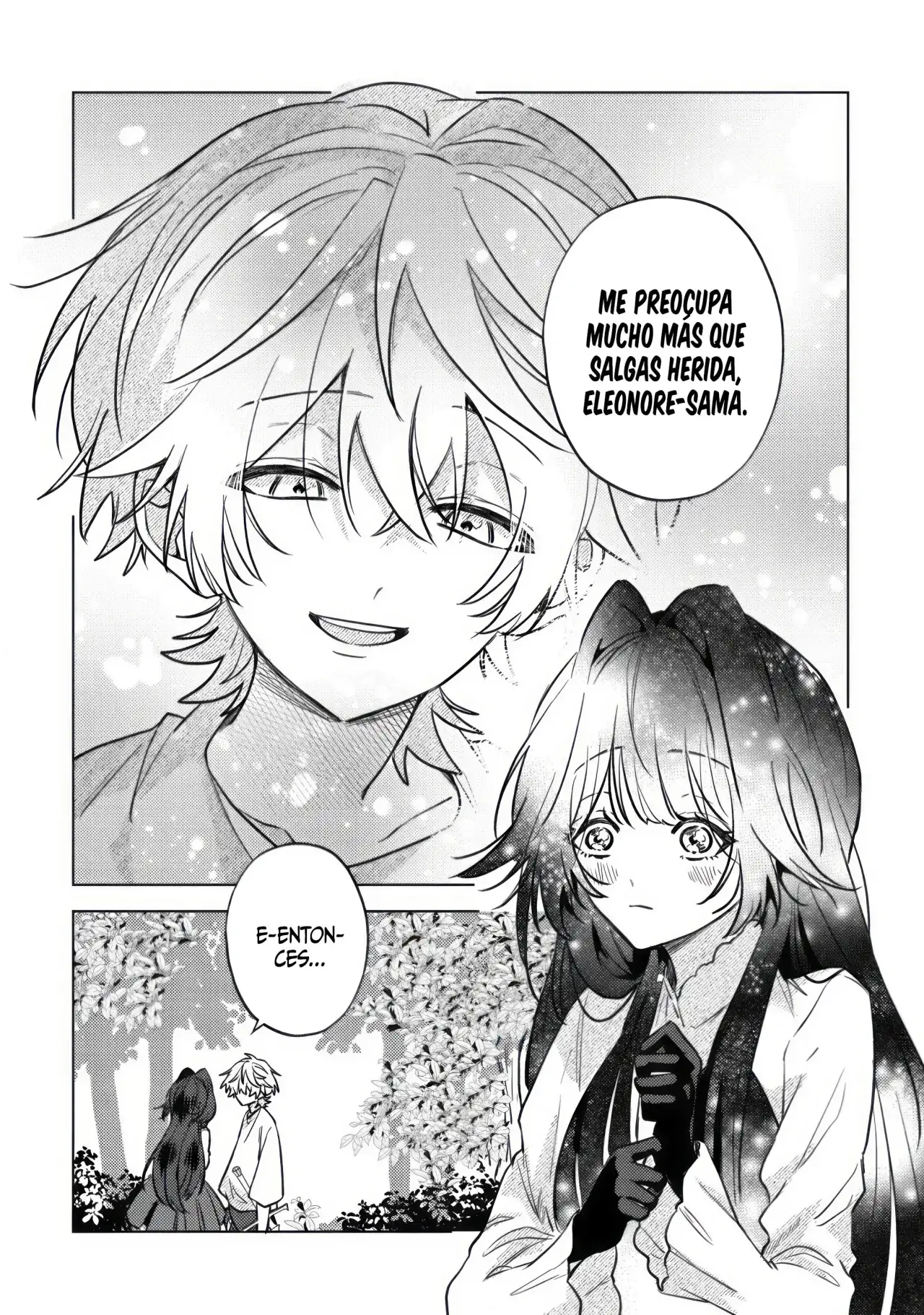 Me reencarne en el amigo de la infancia de la villana que cae en la oscuridad. Si ella cae, es un final fatal garantizado, asi que me converti en el mas fuerte... ¿Pero acaso ella no habia caido ya en la oscuridad [y se habia convertido en yandere]? - Capítulo 7 - Página 23 - LectorTMOo