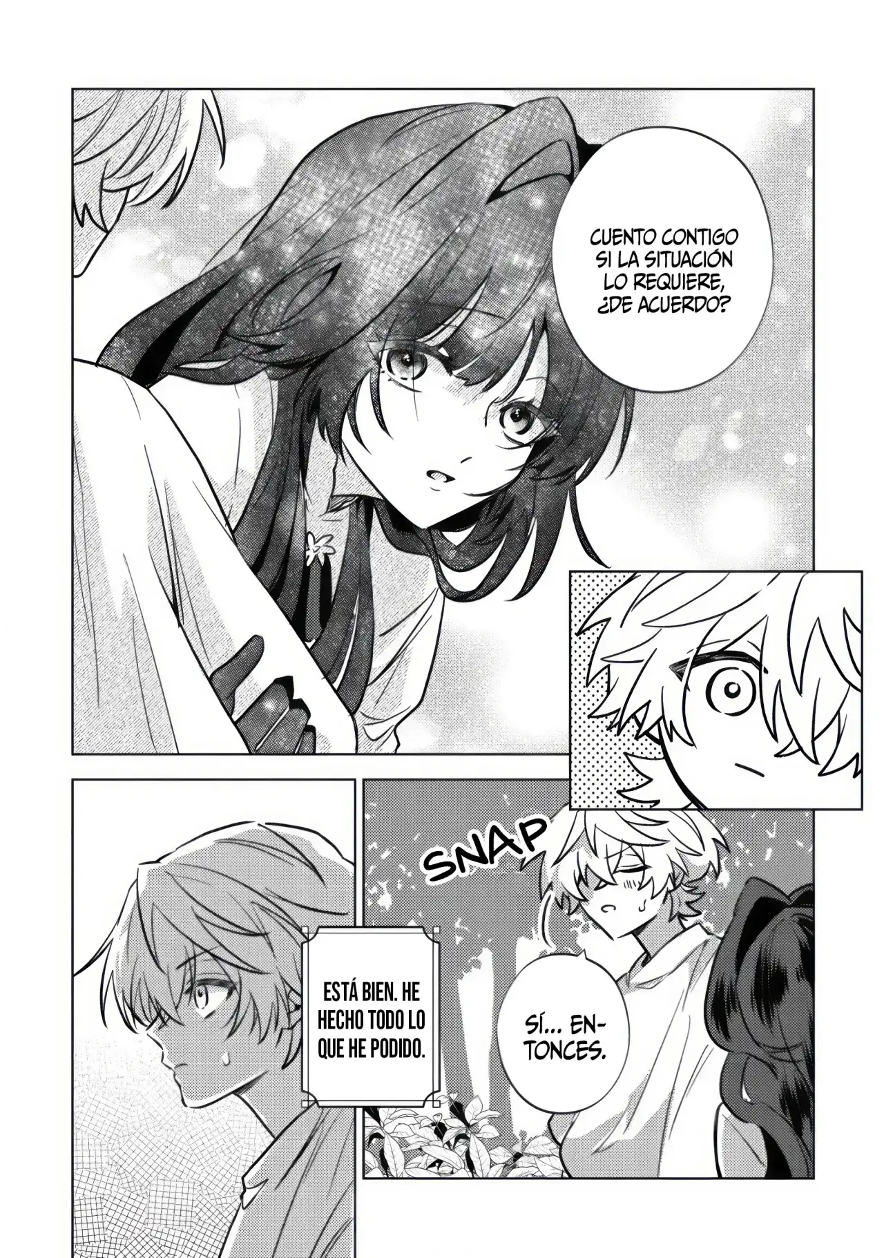 Me reencarne en el amigo de la infancia de la villana que cae en la oscuridad. Si ella cae, es un final fatal garantizado, asi que me converti en el mas fuerte... ¿Pero acaso ella no habia caido ya en la oscuridad [y se habia convertido en yandere]? - Capítulo 7 - Página 24 - LectorTMOo