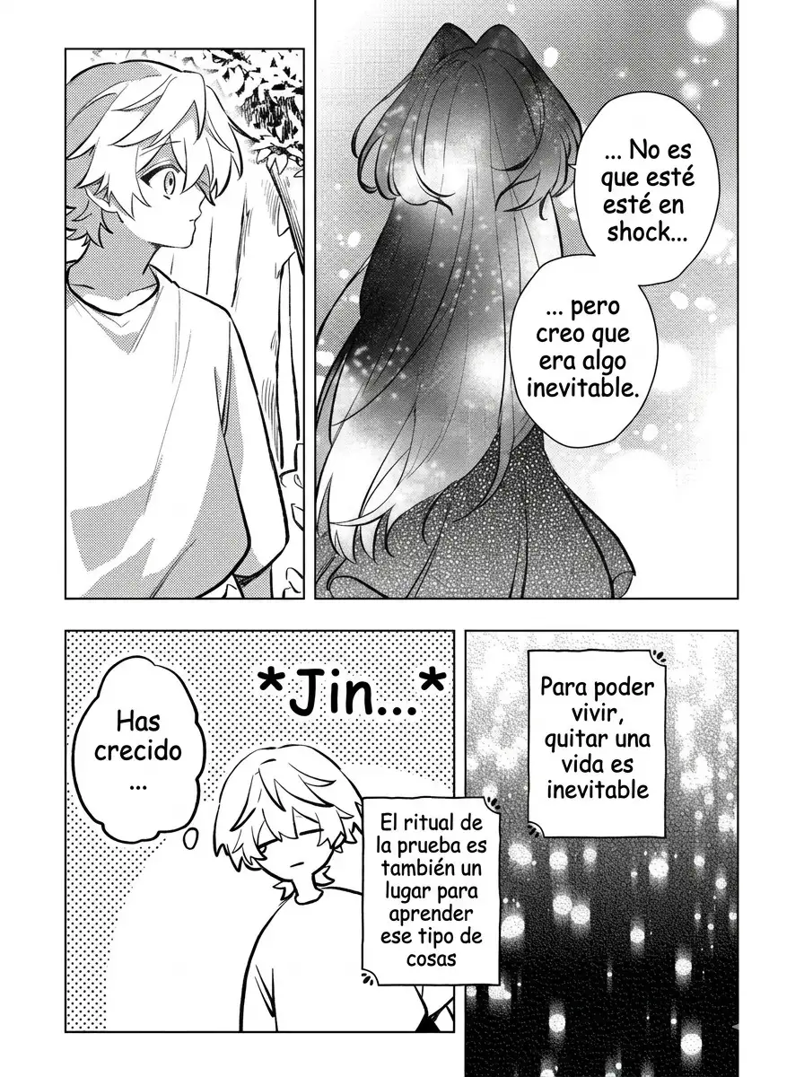 Me reencarne en el amigo de la infancia de la villana que cae en la oscuridad. Si ella cae, es un final fatal garantizado, asi que me converti en el mas fuerte... ¿Pero acaso ella no habia caido ya en la oscuridad [y se habia convertido en yandere]? - Capítulo 8 - Página 10 - LectorTMOo