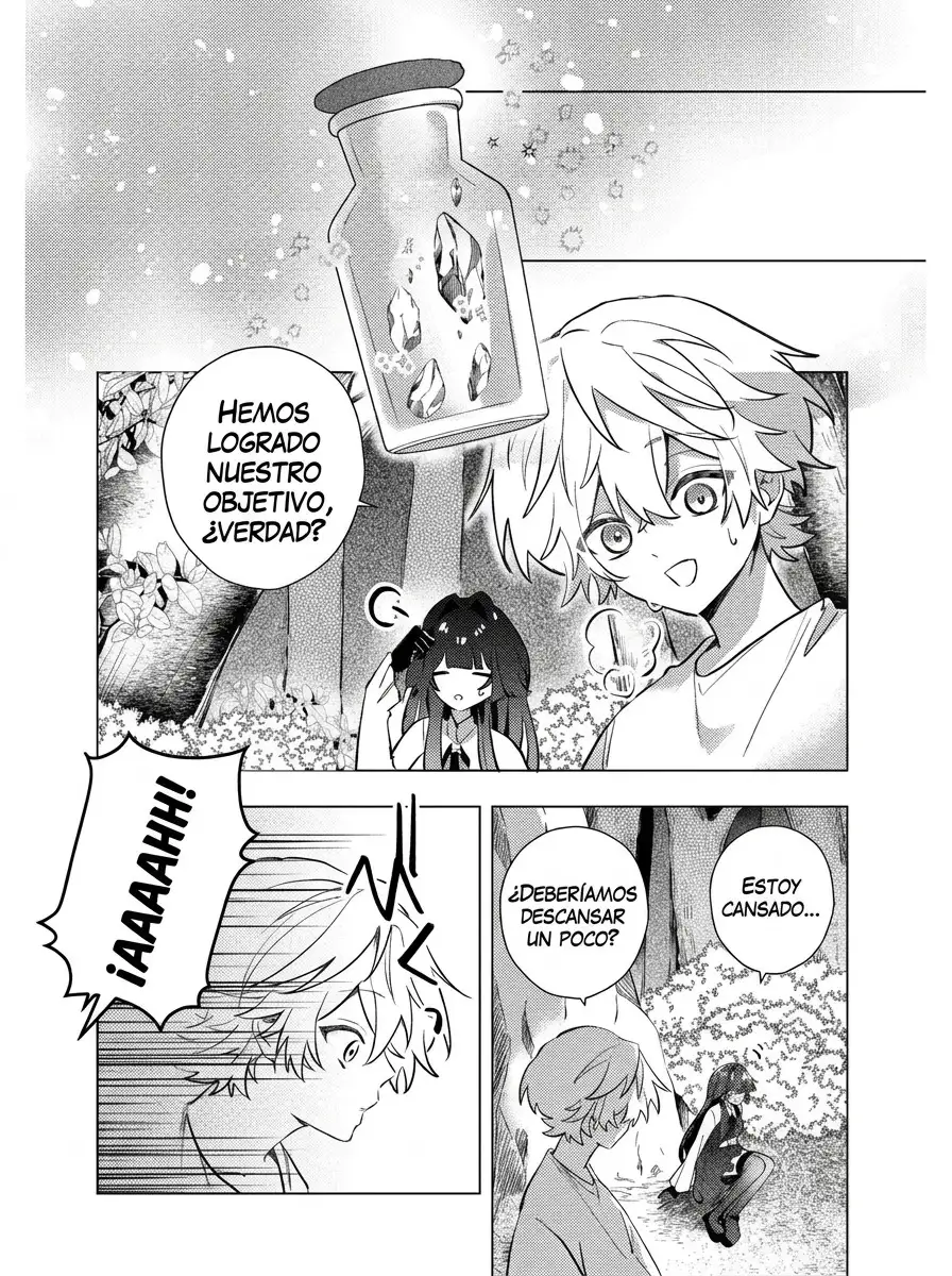 Me reencarne en el amigo de la infancia de la villana que cae en la oscuridad. Si ella cae, es un final fatal garantizado, asi que me converti en el mas fuerte... ¿Pero acaso ella no habia caido ya en la oscuridad [y se habia convertido en yandere]? - Capítulo 8 - Página 15 - LectorTMOo