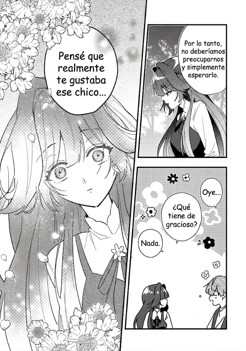 Me reencarne en el amigo de la infancia de la villana que cae en la oscuridad. Si ella cae, es un final fatal garantizado, asi que me converti en el mas fuerte... ¿Pero acaso ella no habia caido ya en la oscuridad [y se habia convertido en yandere]? - Capítulo 9 - Página 13 - LectorTMOo