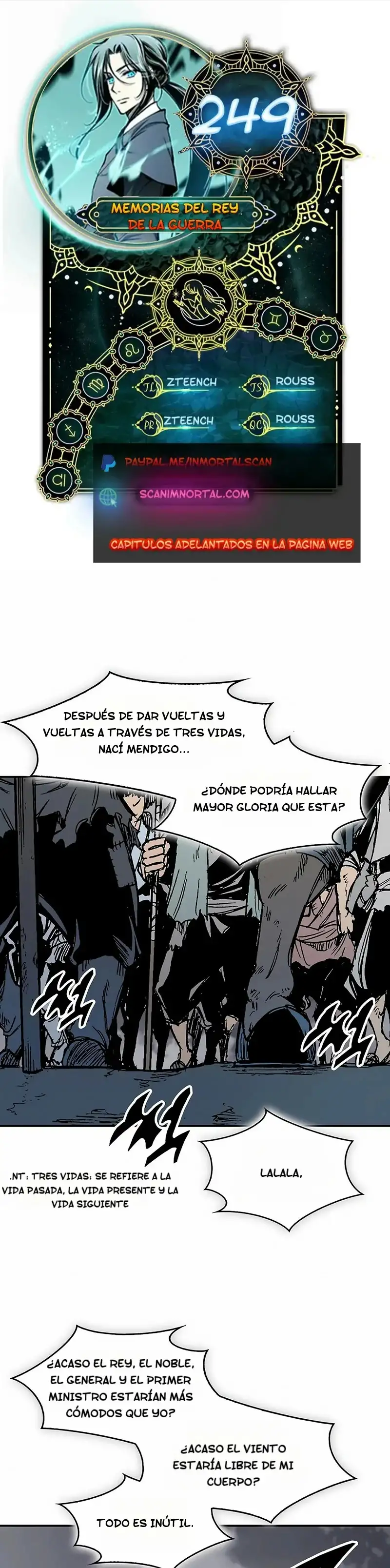 Memorias Del Dios De La Guerra - Capítulo 249 - Página 1 - LectorTMOo