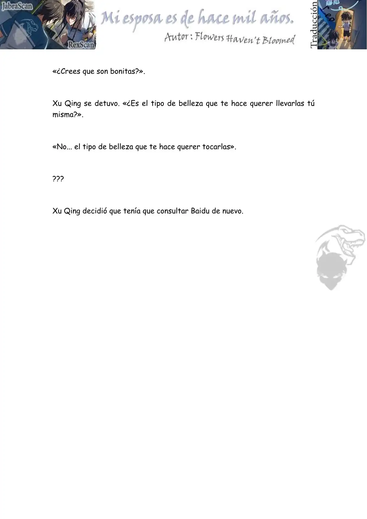 Mi Esposa Es De Hace Mil Años (Novela) - Capítulo 113 - Página 7 - LectorTMOo