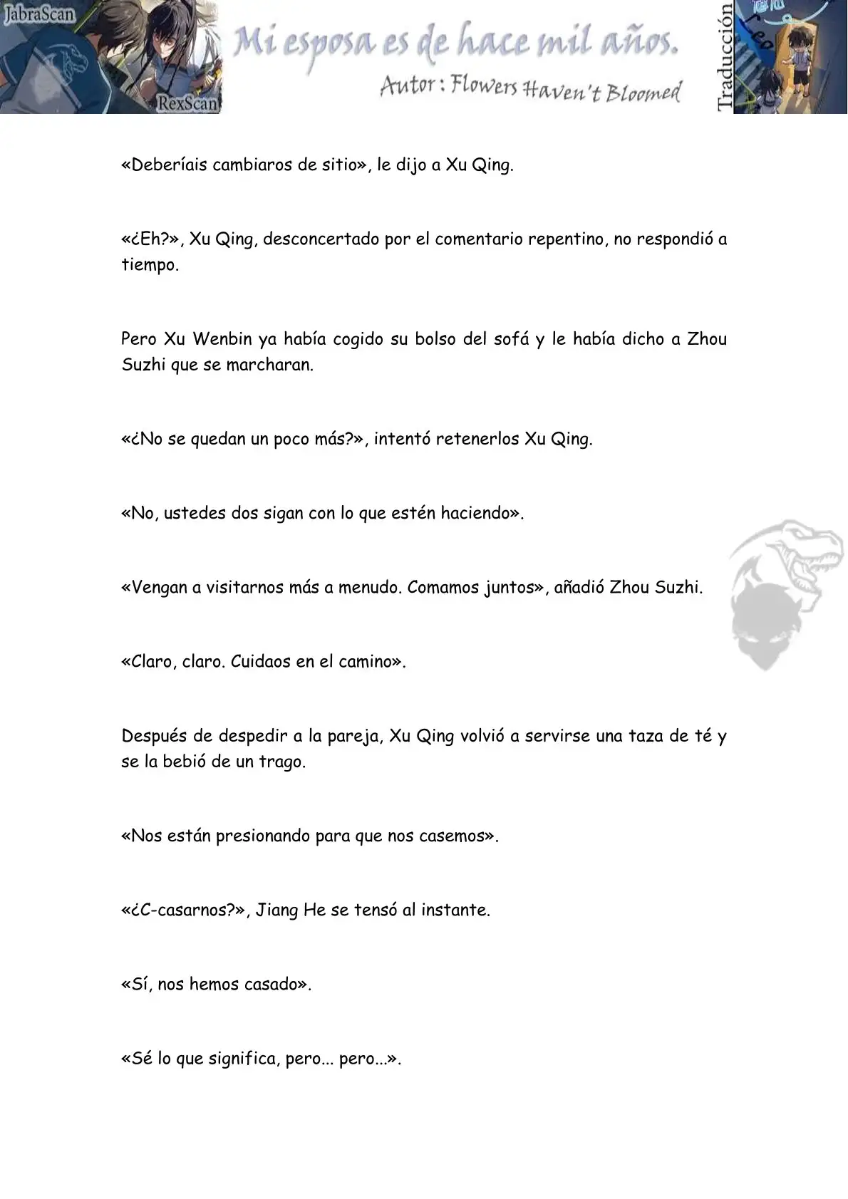 Mi Esposa Es De Hace Mil Años (Novela) - Capítulo 124 - Página 5 - LectorTMOo