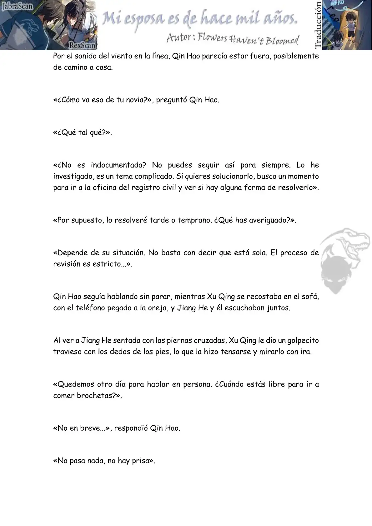 Mi Esposa Es De Hace Mil Años (Novela) - Capítulo 125 - Página 7 - LectorTMOo