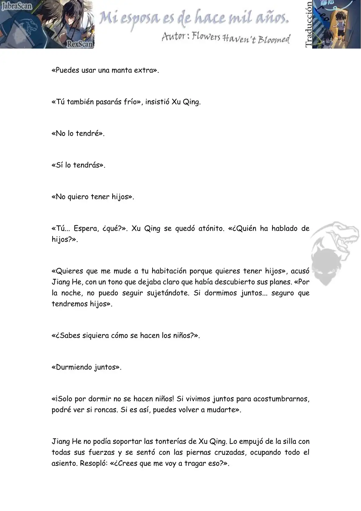 Mi Esposa Es De Hace Mil Años (Novela) - Capítulo 128 - Página 4 - LectorTMOo