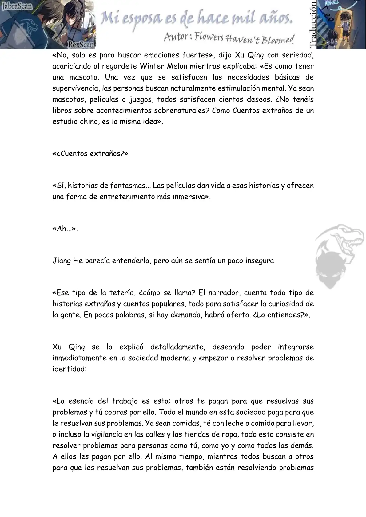 Mi Esposa Es De Hace Mil Años (Novela) - Capítulo 29 - Página 4 - LectorTMOo