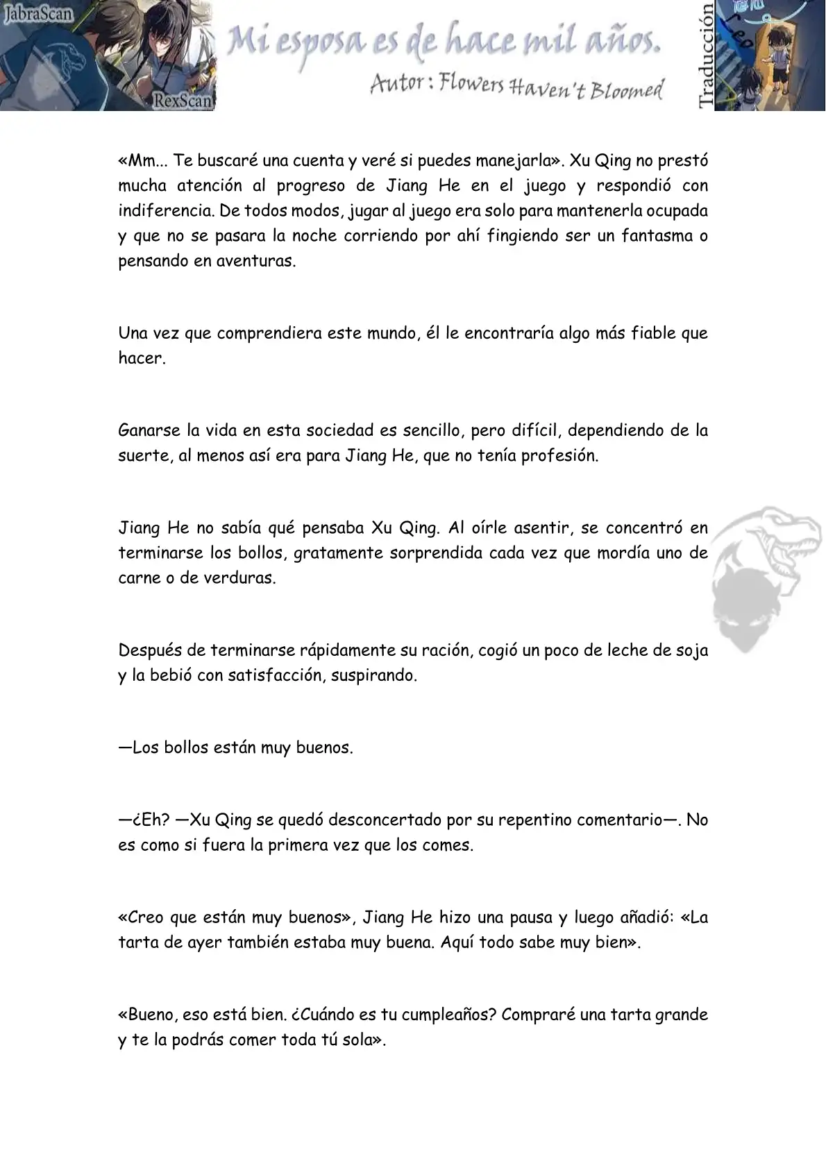 Mi Esposa Es De Hace Mil Años (Novela) - Capítulo 37 - Página 5 - LectorTMOo
