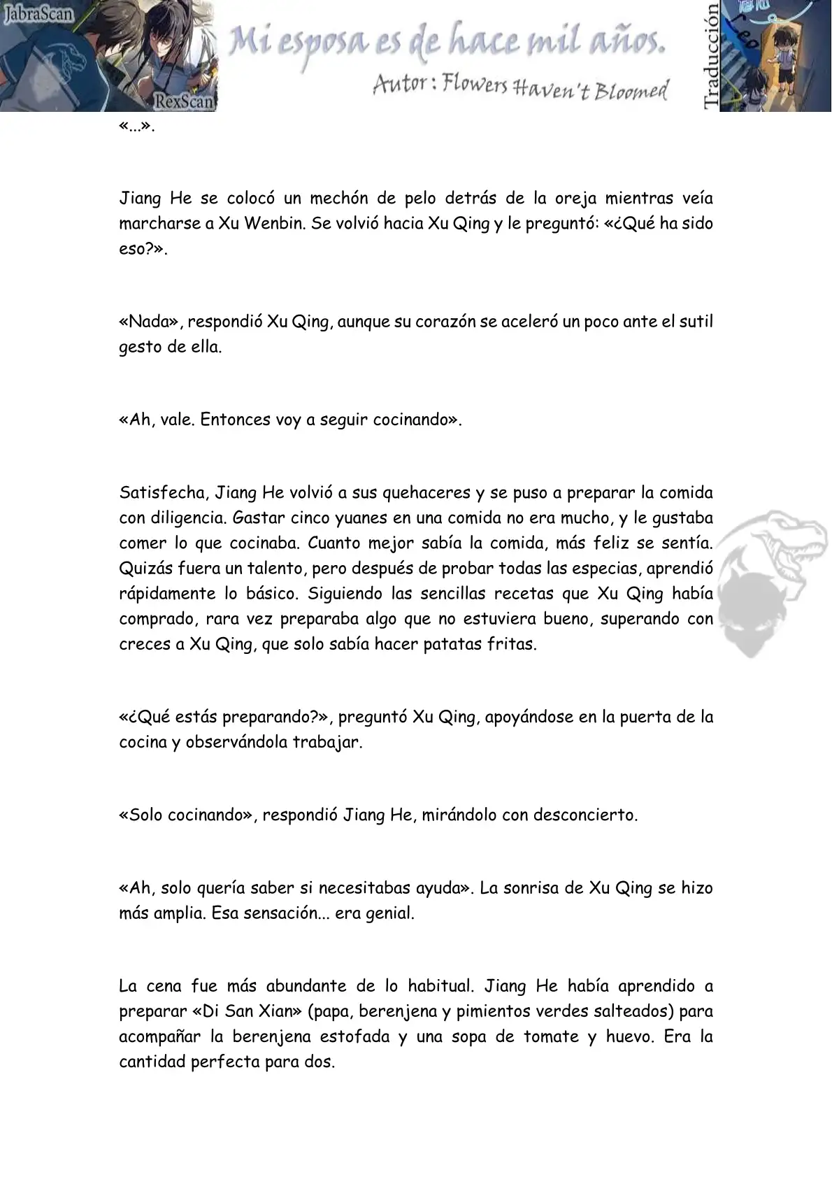 Mi Esposa Es De Hace Mil Años (Novela) - Capítulo 52 - Página 4 - LectorTMOo