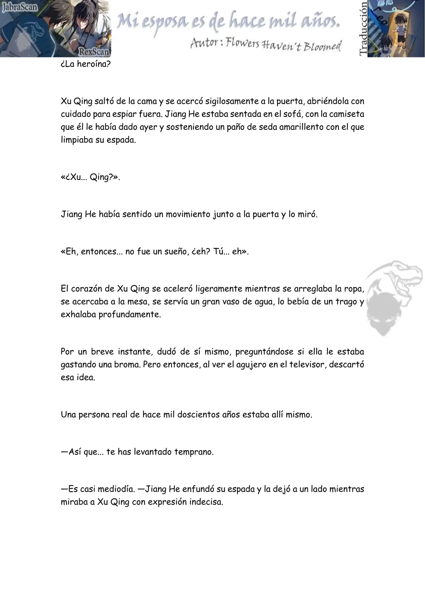 Mi Esposa Es De Hace Mil Años (Novela) - Capítulo 6 - Página 5 - LectorTMOo