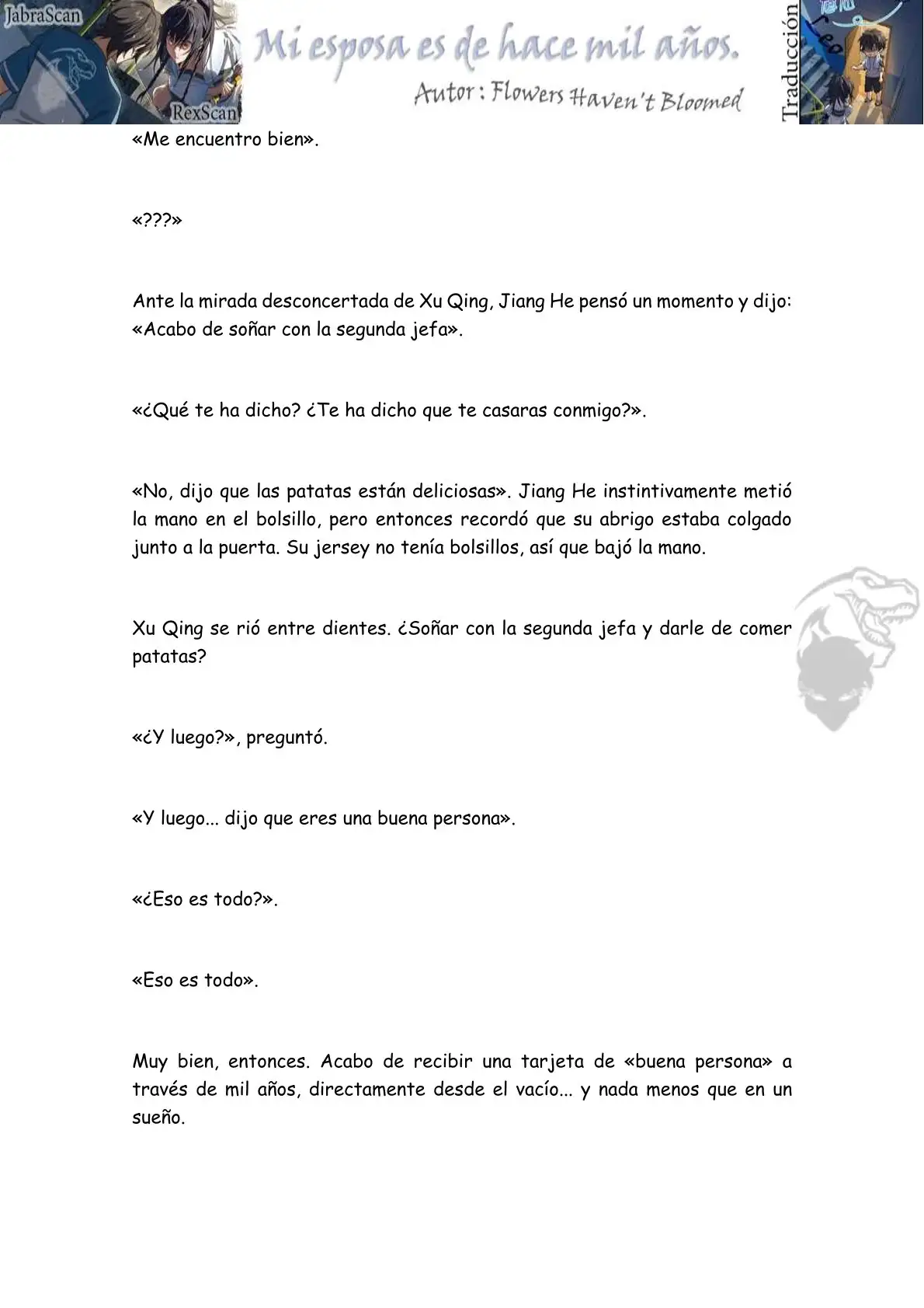 Mi Esposa Es De Hace Mil Años (Novela) - Capítulo 83 - Página 5 - LectorTMOo