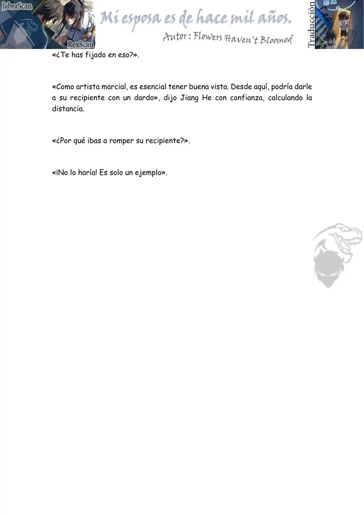 Mi Esposa Es De Hace Mil Años (Novela) - Capítulo 133 - Página 7 - LectorTMOo