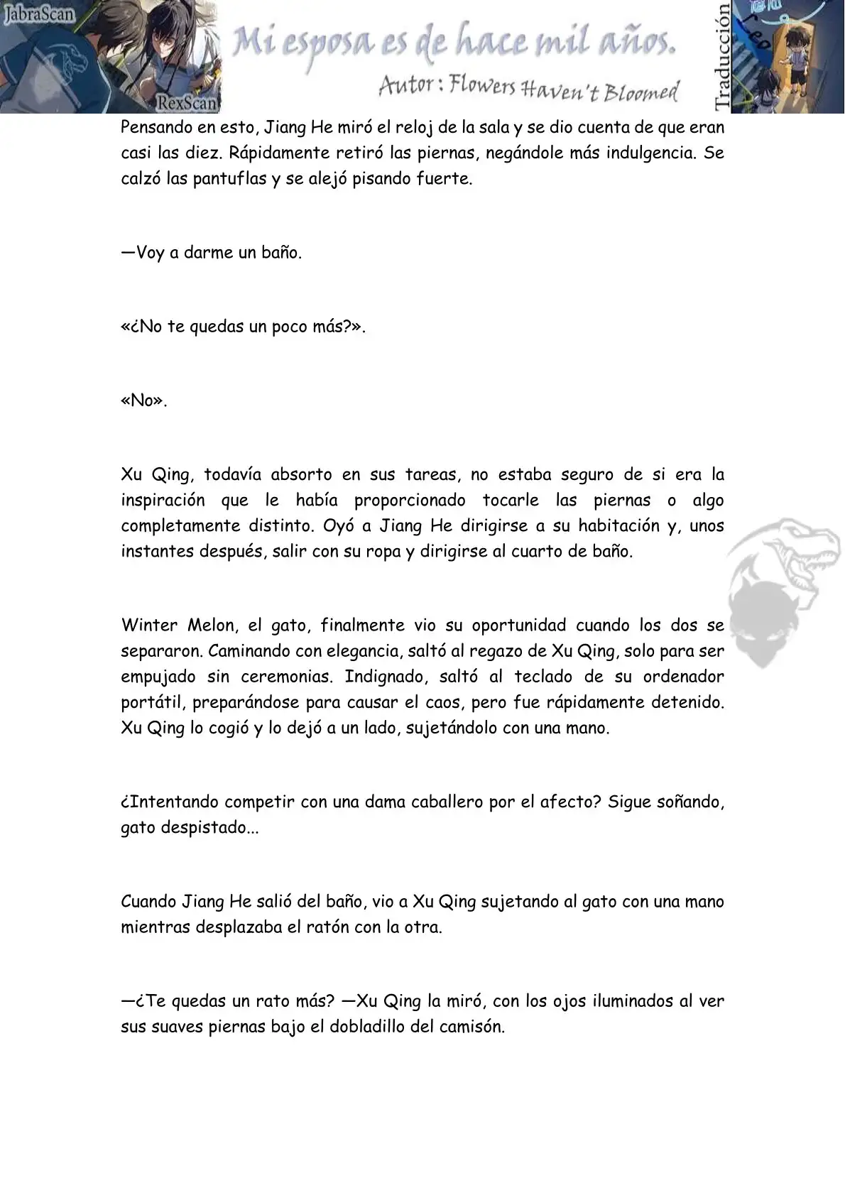 Mi Esposa Es De Hace Mil Años (Novela) - Capítulo 142 - Página 4 - LectorTMOo
