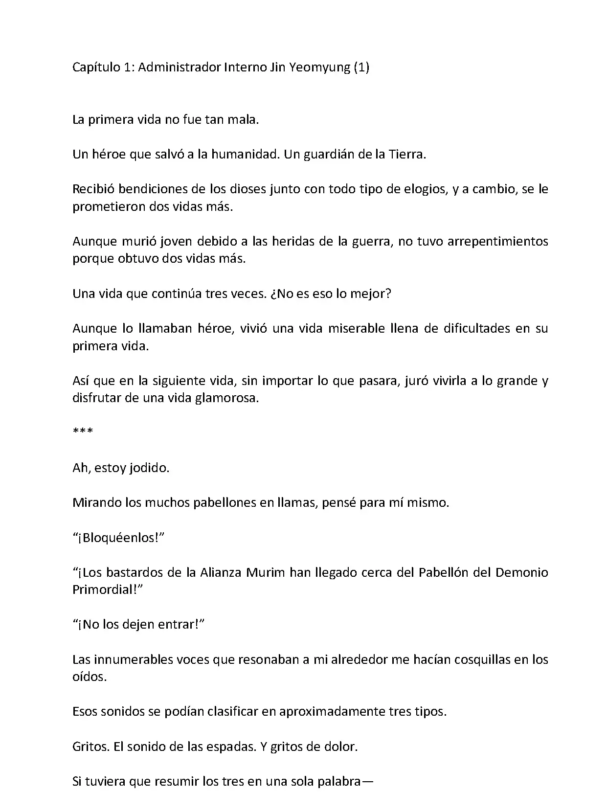 Mi Esposa es la Lider del Culto Demoniaco (Novela) - Capítulo 1 - Página 4 - LectorTMOo