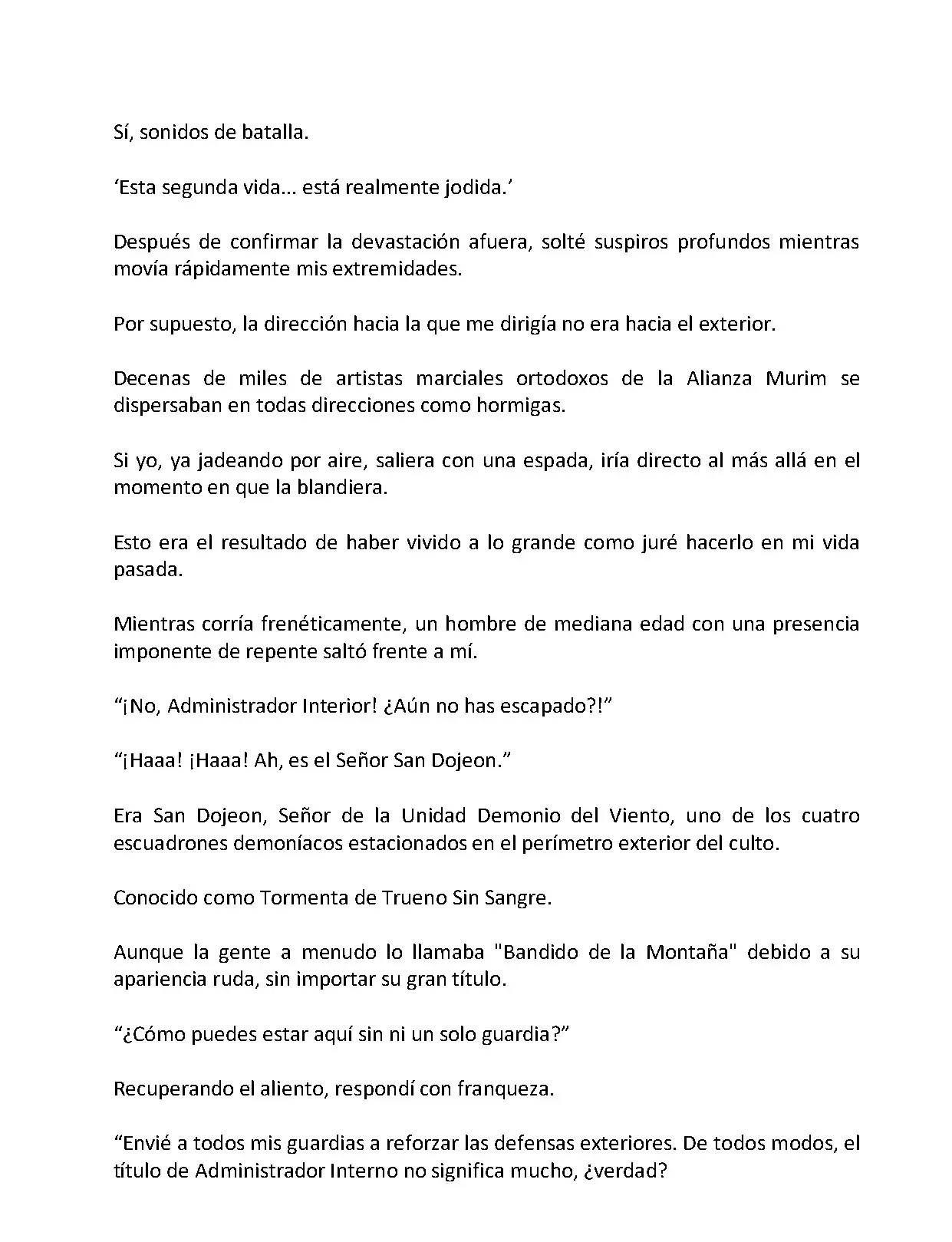 Mi Esposa es la Lider del Culto Demoniaco (Novela) - Capítulo 1 - Página 5 - LectorTMOo