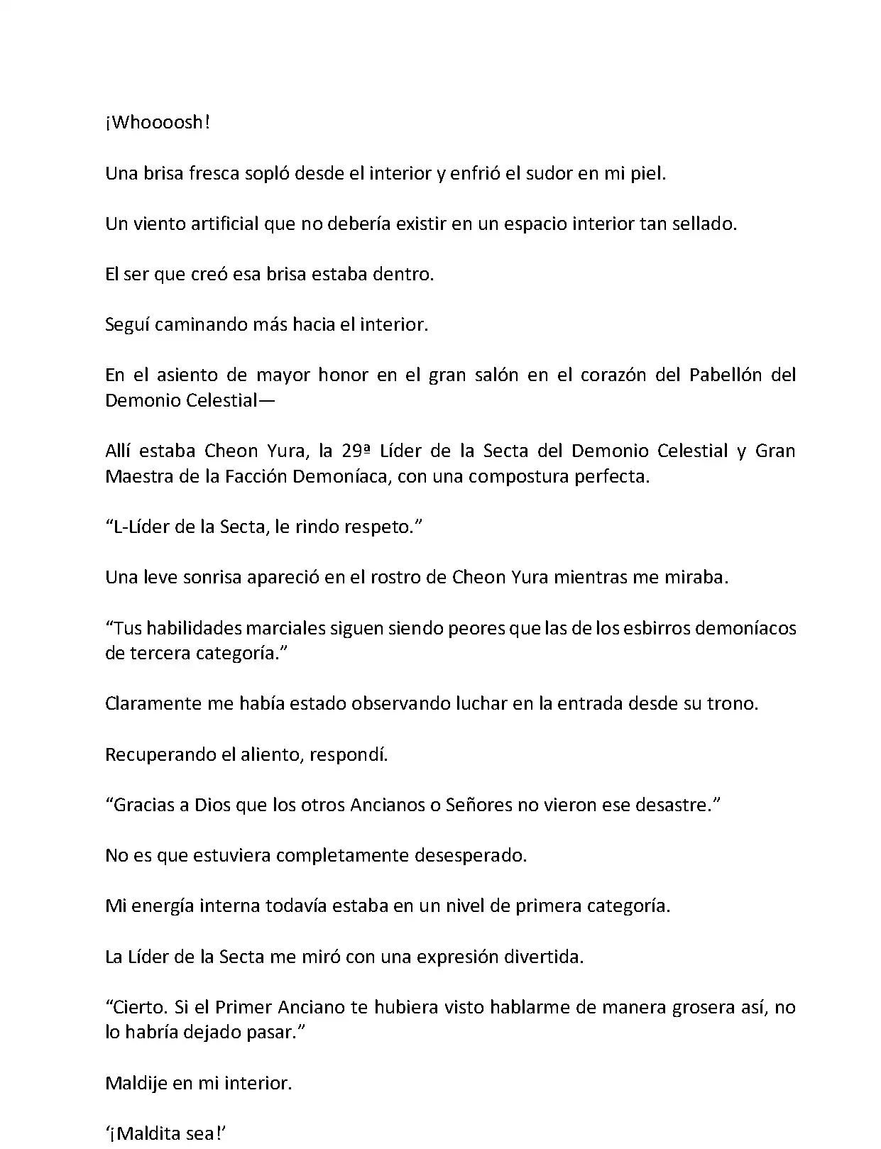 Mi Esposa es la Lider del Culto Demoniaco (Novela) - Capítulo 1 - Página 10 - LectorTMOo