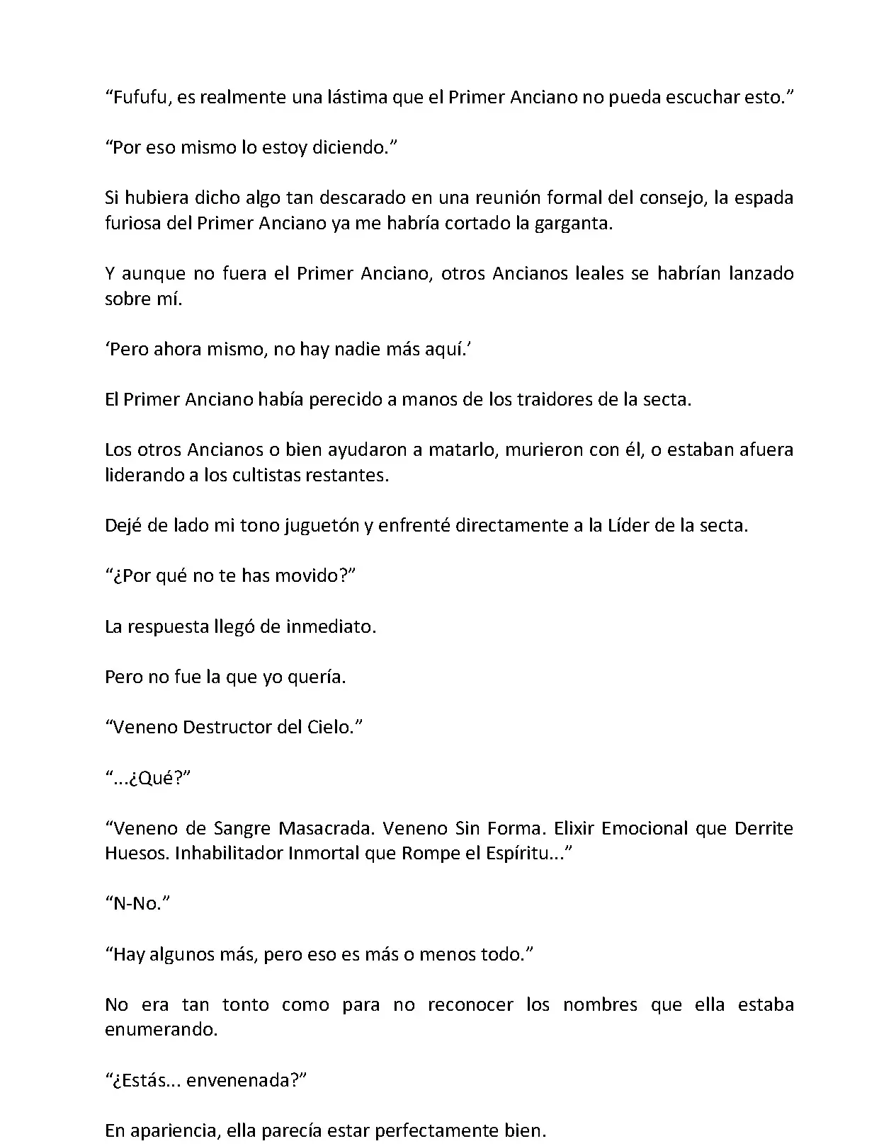 Mi Esposa es la Lider del Culto Demoniaco (Novela) - Capítulo 1 - Página 12 - LectorTMOo