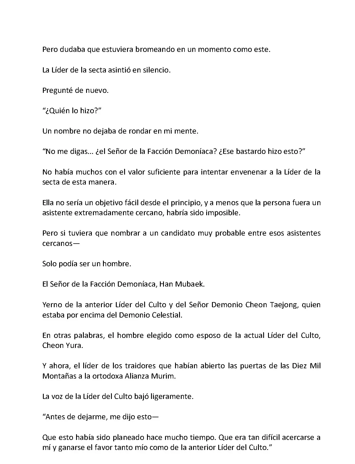 Mi Esposa es la Lider del Culto Demoniaco (Novela) - Capítulo 1 - Página 13 - LectorTMOo