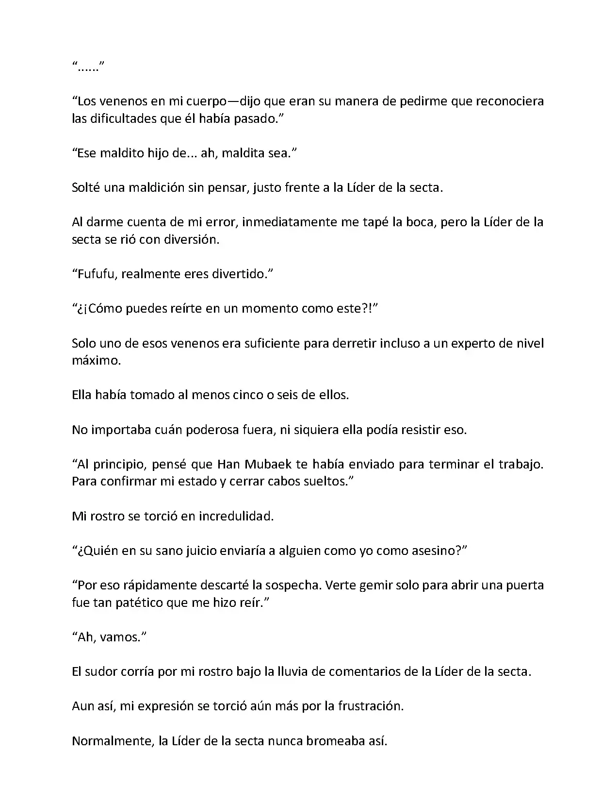 Mi Esposa es la Lider del Culto Demoniaco (Novela) - Capítulo 1 - Página 14 - LectorTMOo
