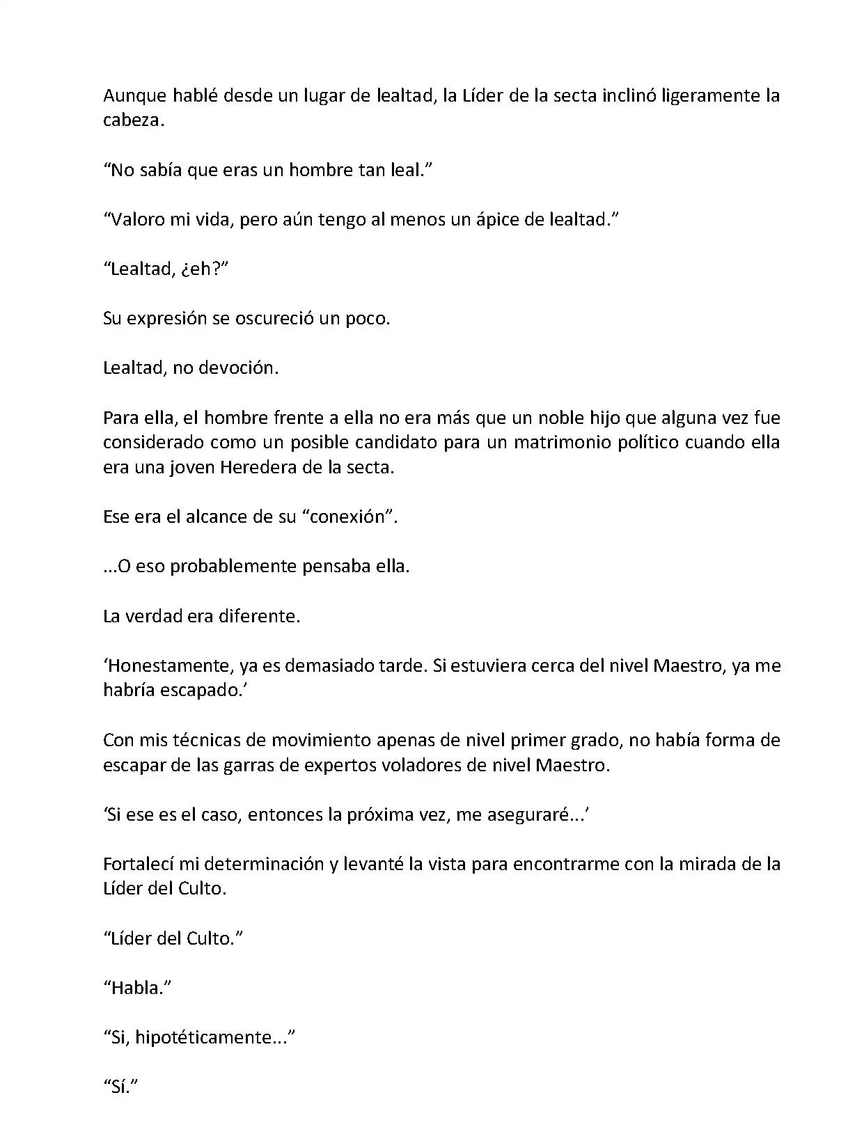 Mi Esposa es la Lider del Culto Demoniaco (Novela) - Capítulo 1 - Página 16 - LectorTMOo