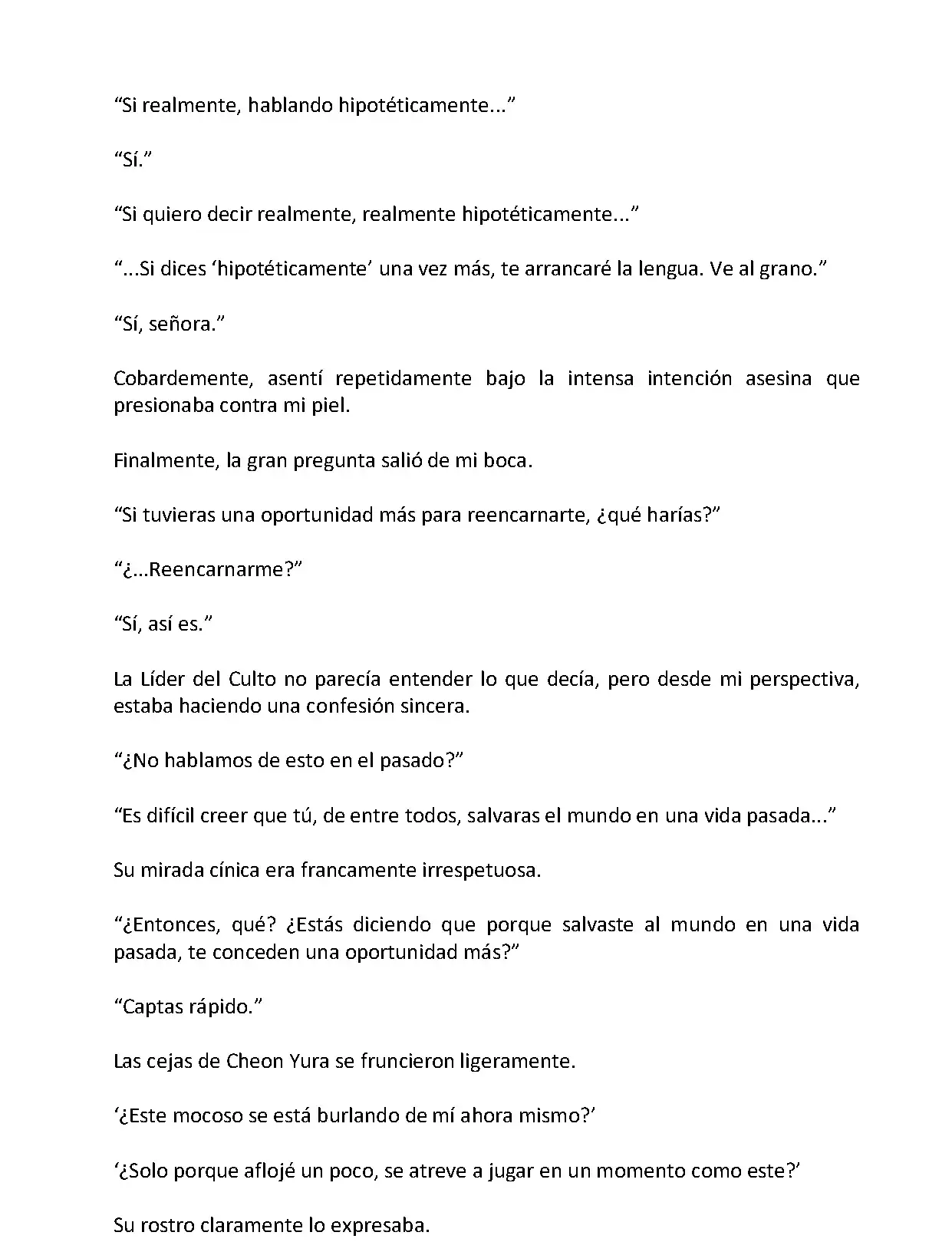 Mi Esposa es la Lider del Culto Demoniaco (Novela) - Capítulo 1 - Página 17 - LectorTMOo