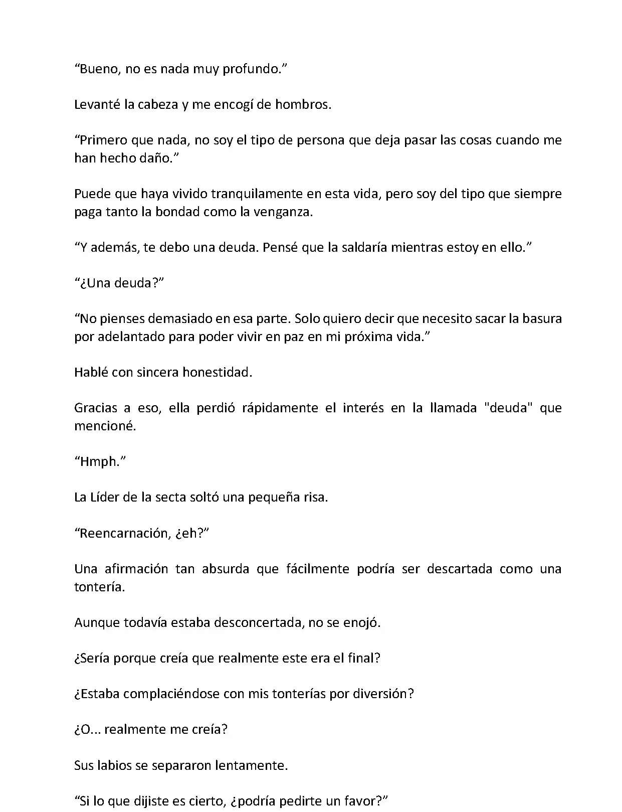 Mi Esposa es la Lider del Culto Demoniaco (Novela) - Capítulo 1 - Página 19 - LectorTMOo
