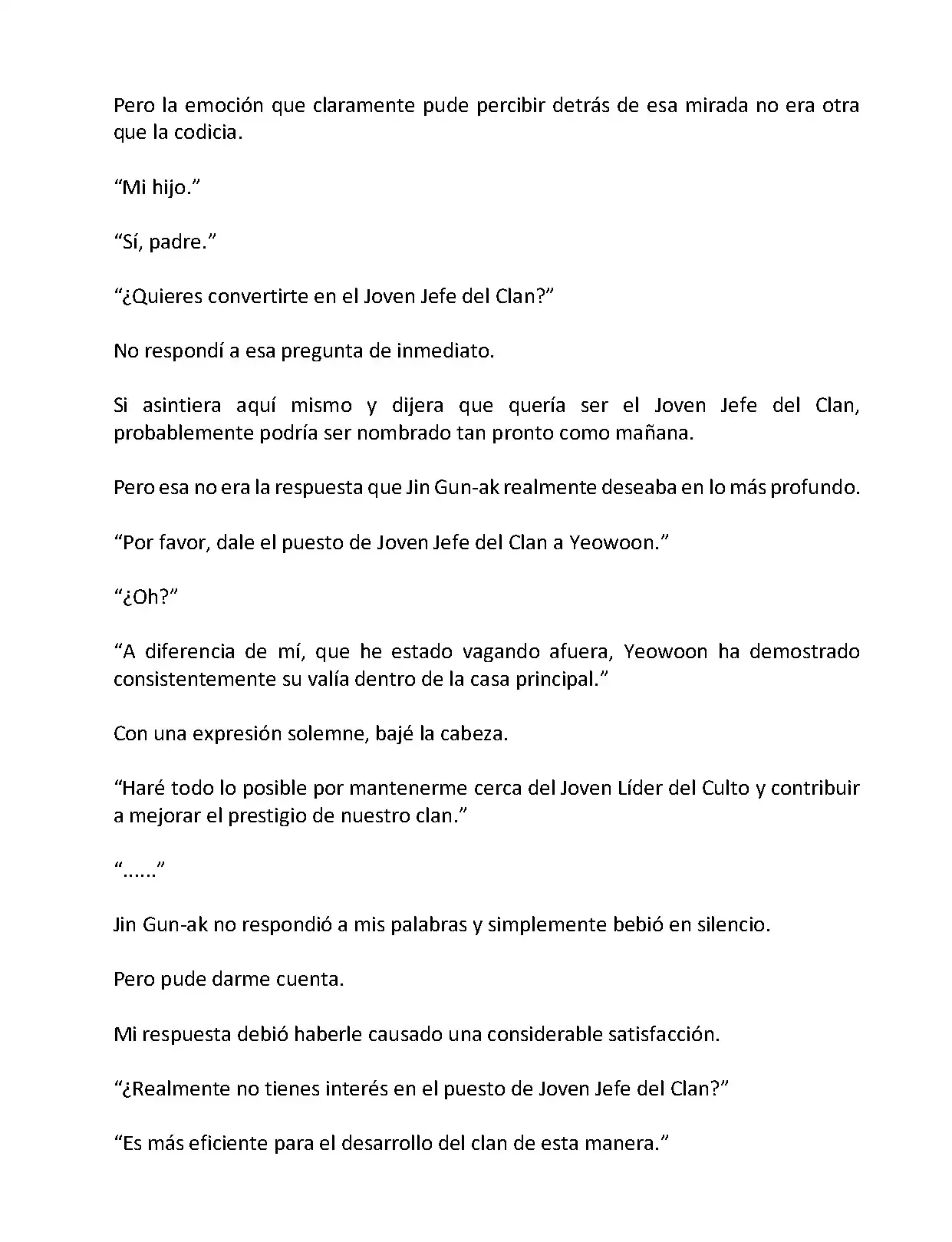 Mi Esposa es la Lider del Culto Demoniaco (Novela) - Capítulo 10 - Página 4 - LectorTMOo