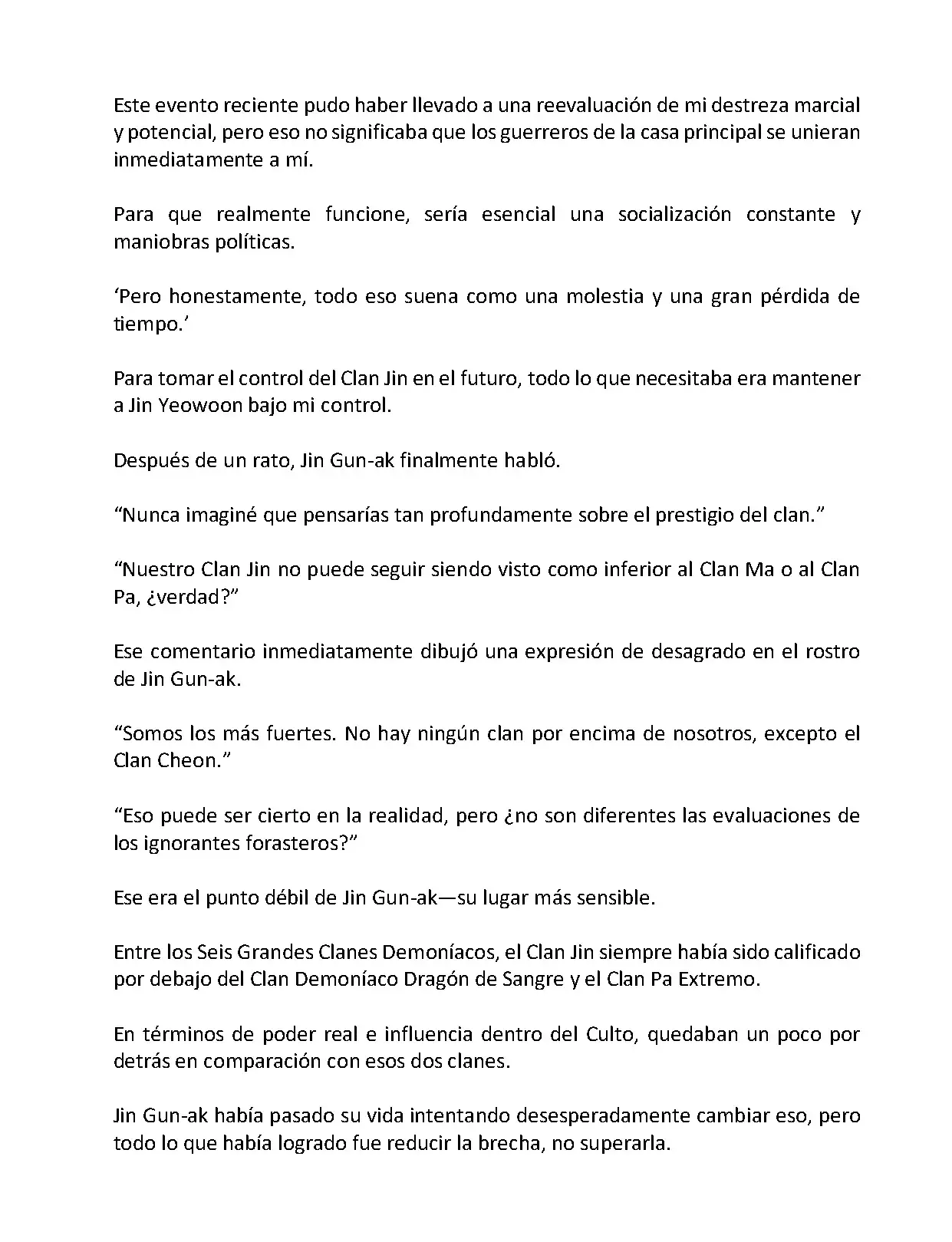 Mi Esposa es la Lider del Culto Demoniaco (Novela) - Capítulo 10 - Página 5 - LectorTMOo