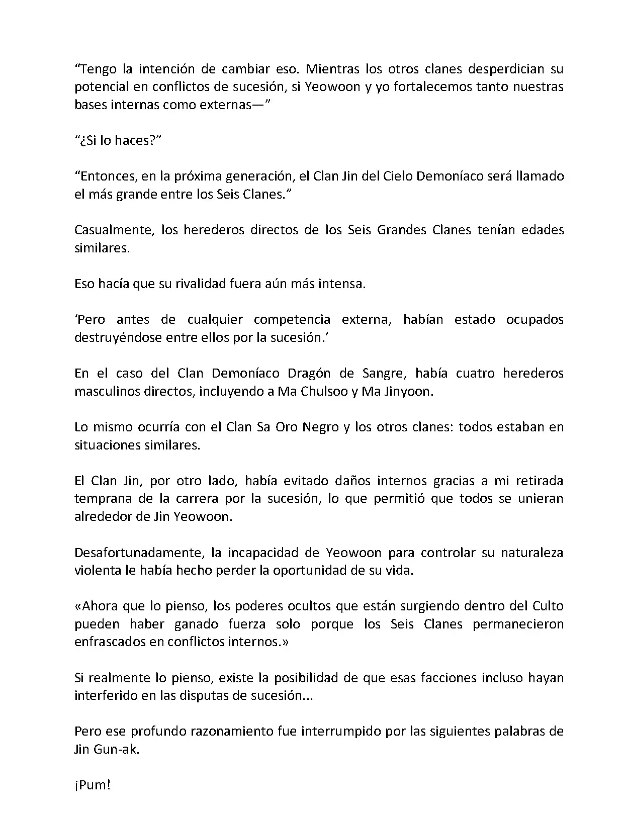 Mi Esposa es la Lider del Culto Demoniaco (Novela) - Capítulo 10 - Página 6 - LectorTMOo