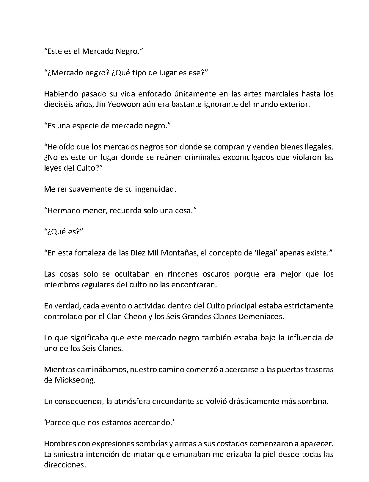 Mi Esposa es la Lider del Culto Demoniaco (Novela) - Capítulo 10 - Página 12 - LectorTMOo