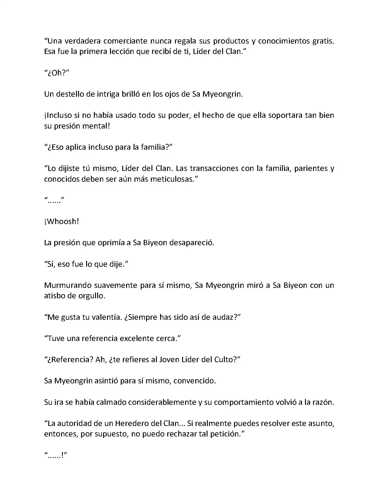 Mi Esposa es la Lider del Culto Demoniaco (Novela) - Capítulo 100 - Página 5 - LectorTMOo