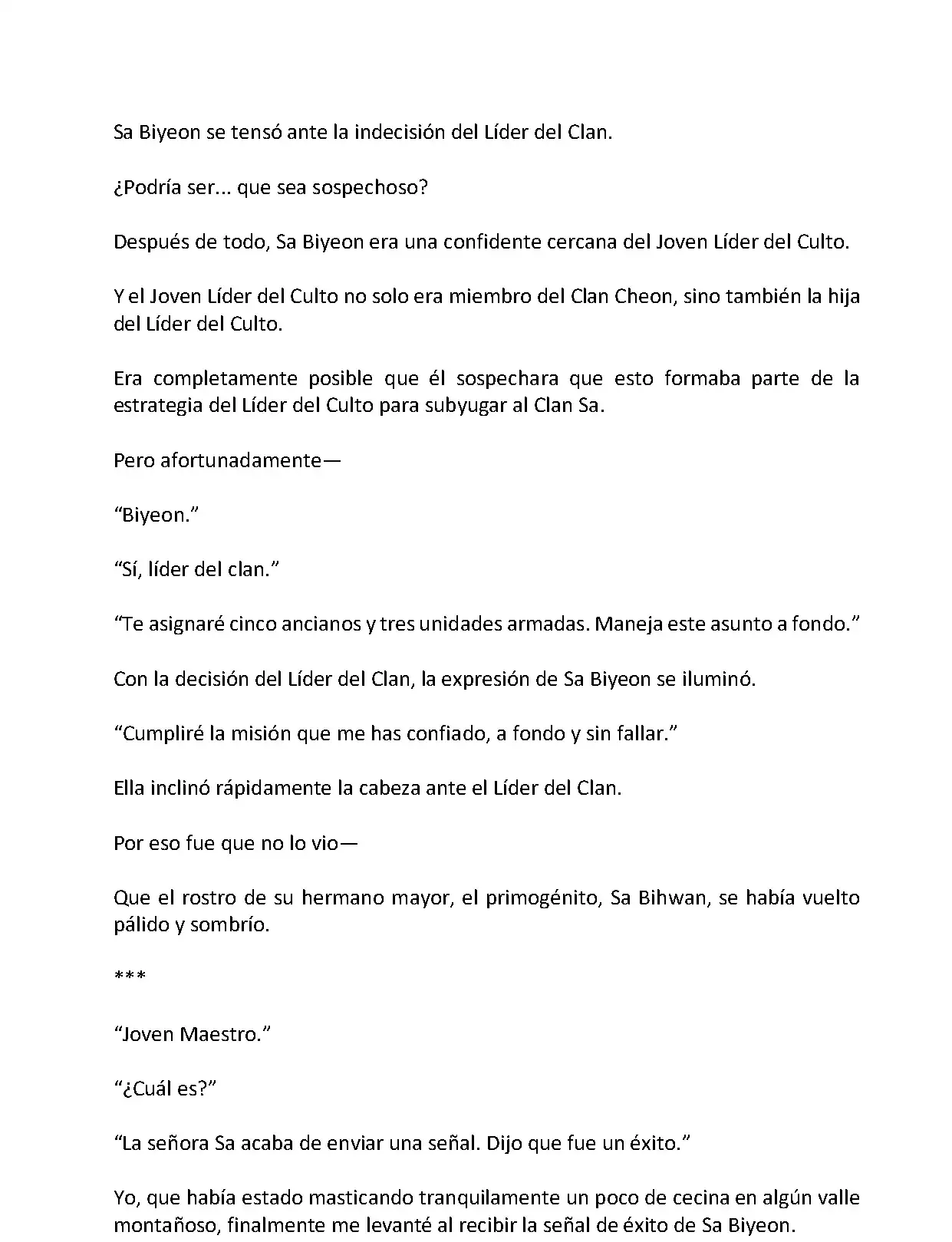 Mi Esposa es la Lider del Culto Demoniaco (Novela) - Capítulo 100 - Página 8 - LectorTMOo