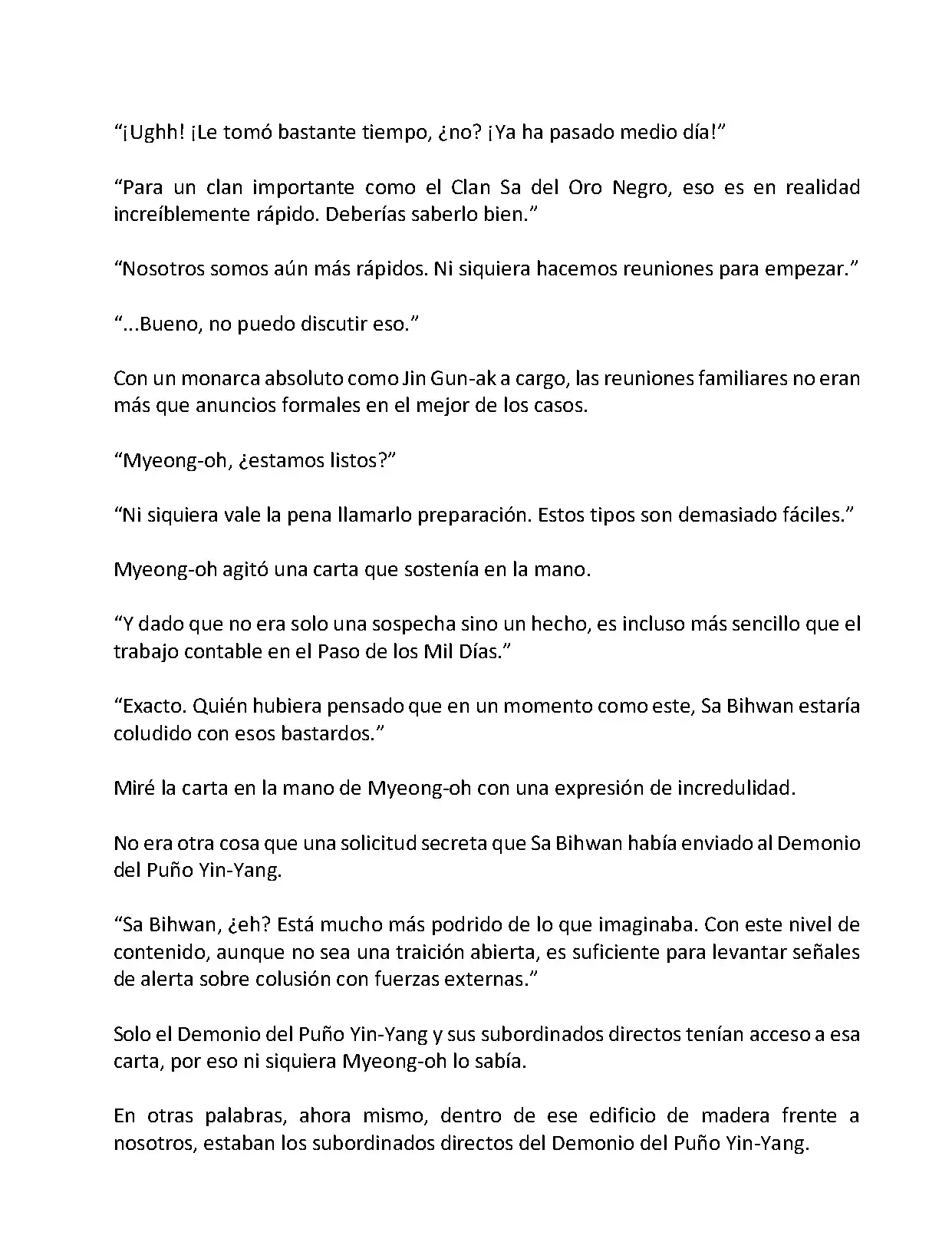 Mi Esposa es la Lider del Culto Demoniaco (Novela) - Capítulo 100 - Página 9 - LectorTMOo