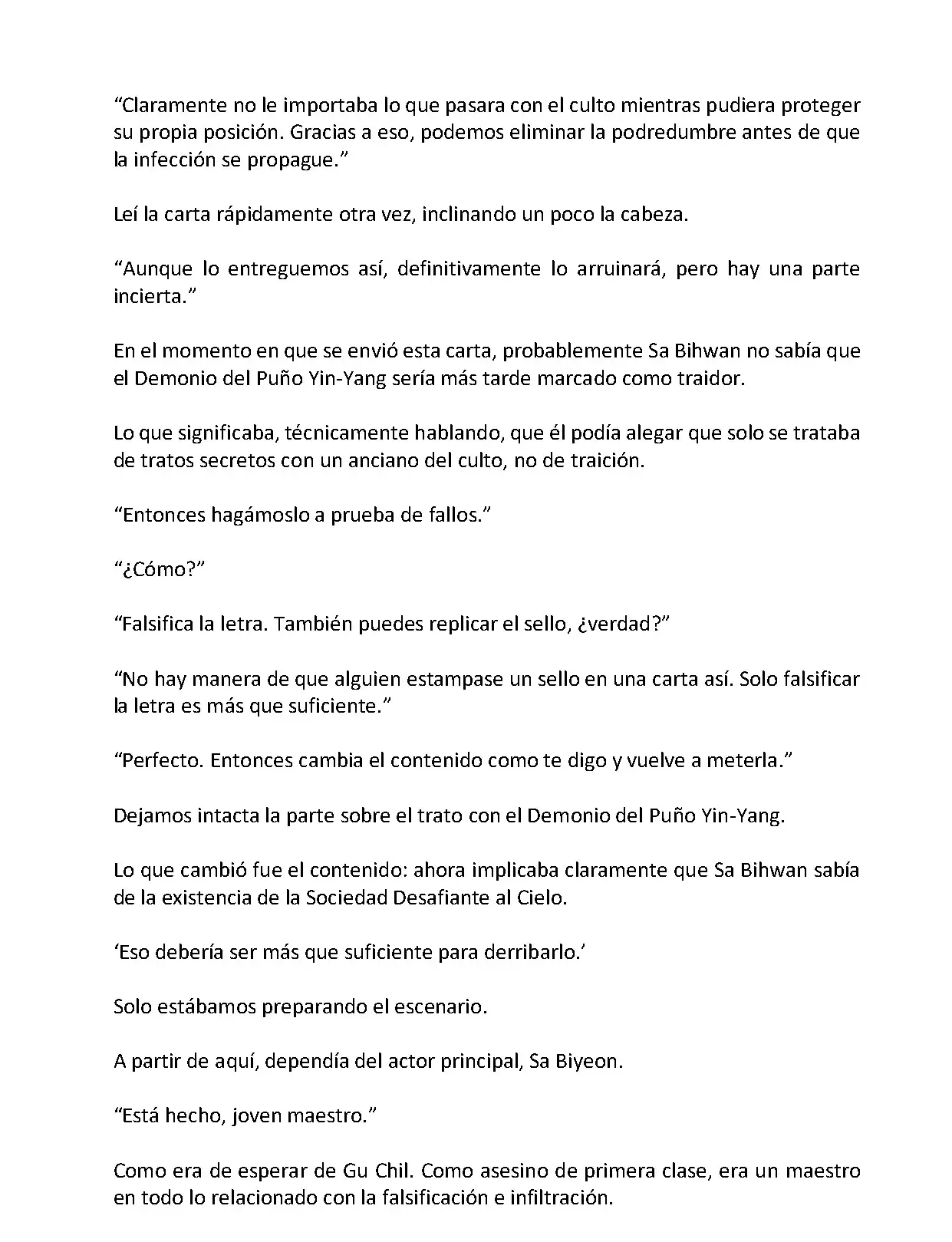 Mi Esposa es la Lider del Culto Demoniaco (Novela) - Capítulo 100 - Página 10 - LectorTMOo