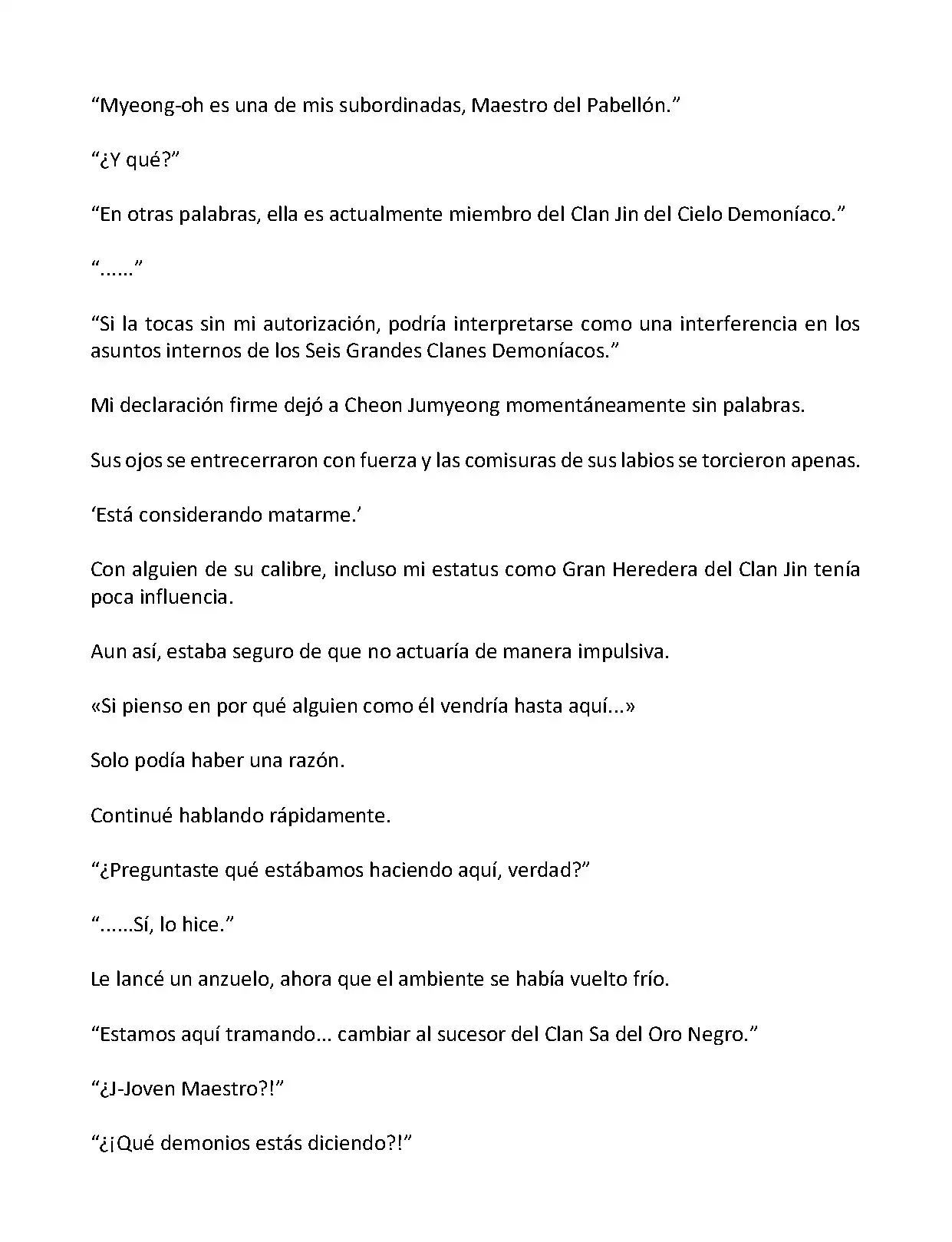 Mi Esposa es la Lider del Culto Demoniaco (Novela) - Capítulo 101 - Página 5 - LectorTMOo