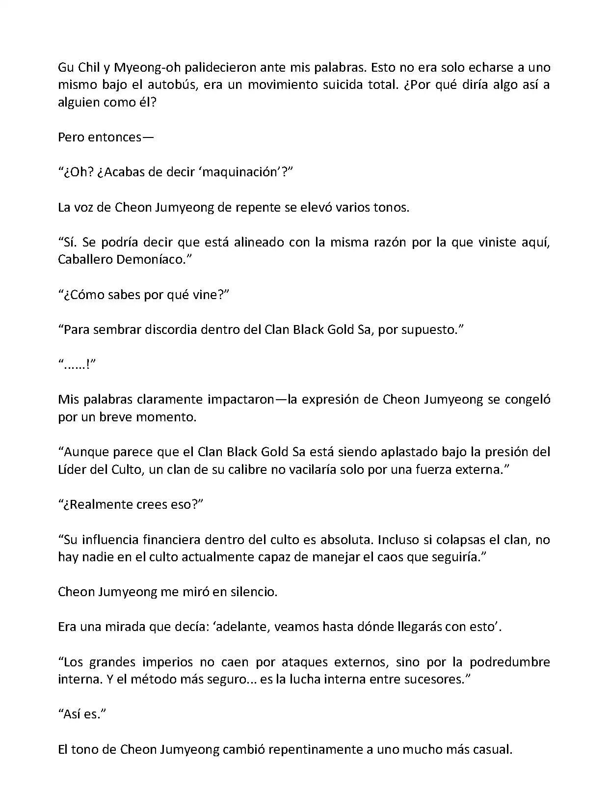 Mi Esposa es la Lider del Culto Demoniaco (Novela) - Capítulo 101 - Página 6 - LectorTMOo
