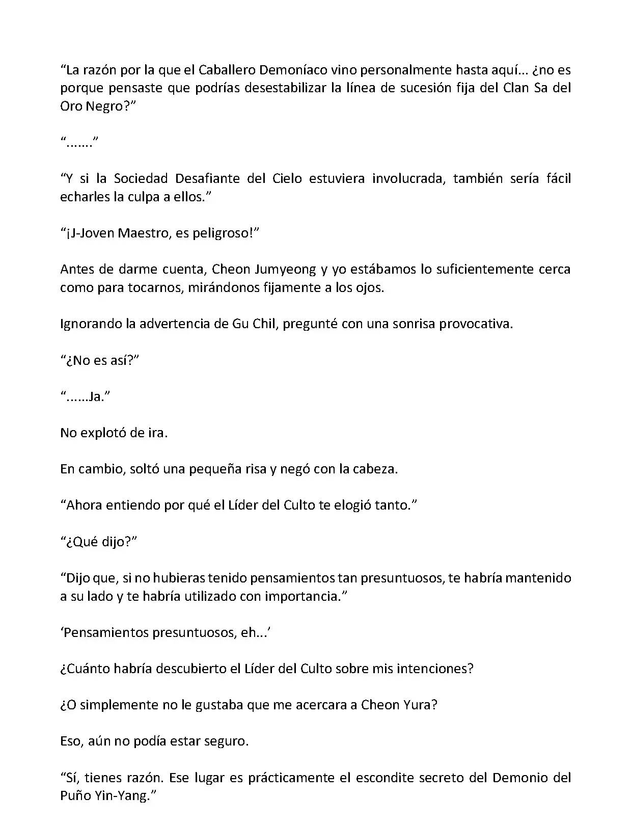 Mi Esposa es la Lider del Culto Demoniaco (Novela) - Capítulo 101 - Página 7 - LectorTMOo