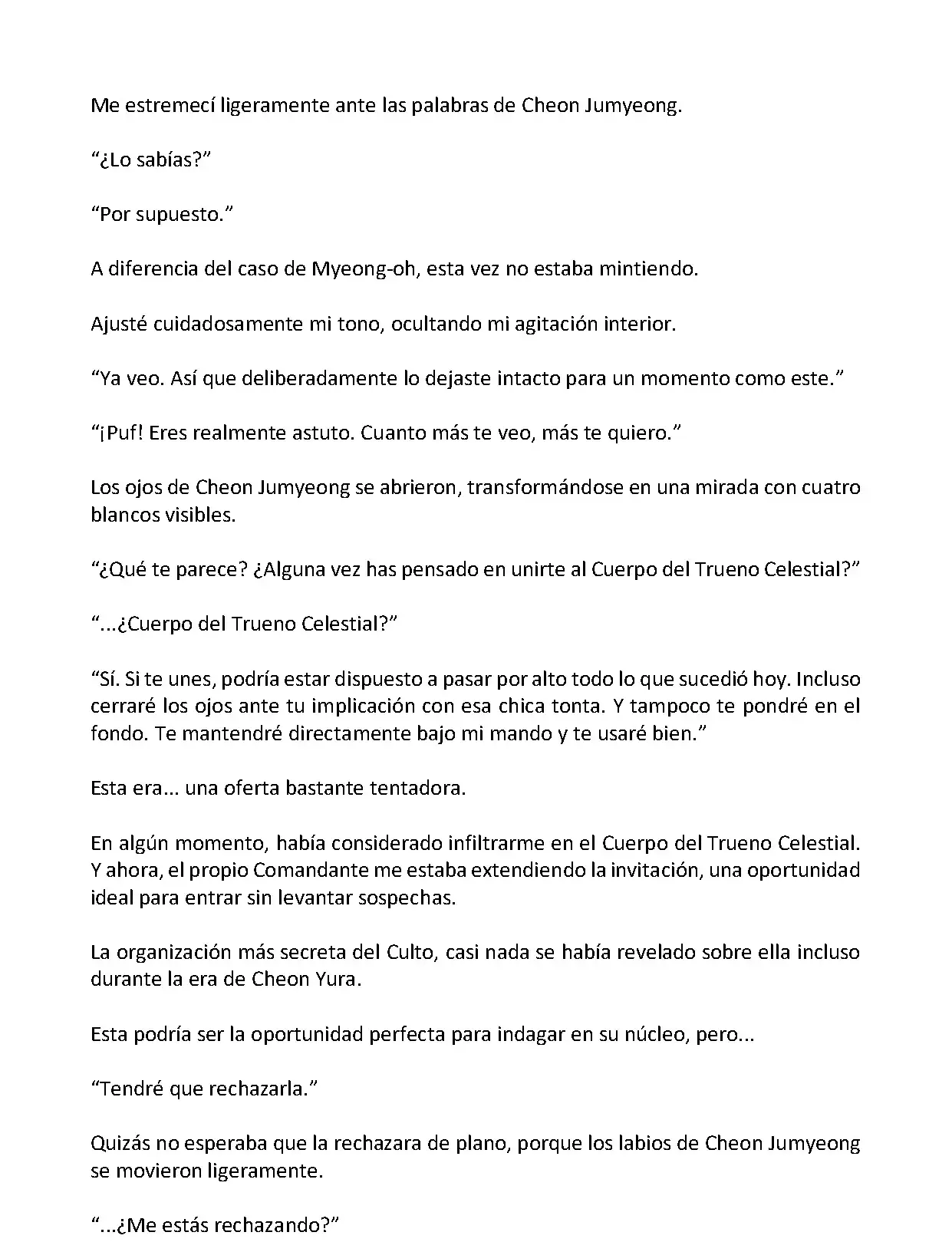 Mi Esposa es la Lider del Culto Demoniaco (Novela) - Capítulo 101 - Página 8 - LectorTMOo