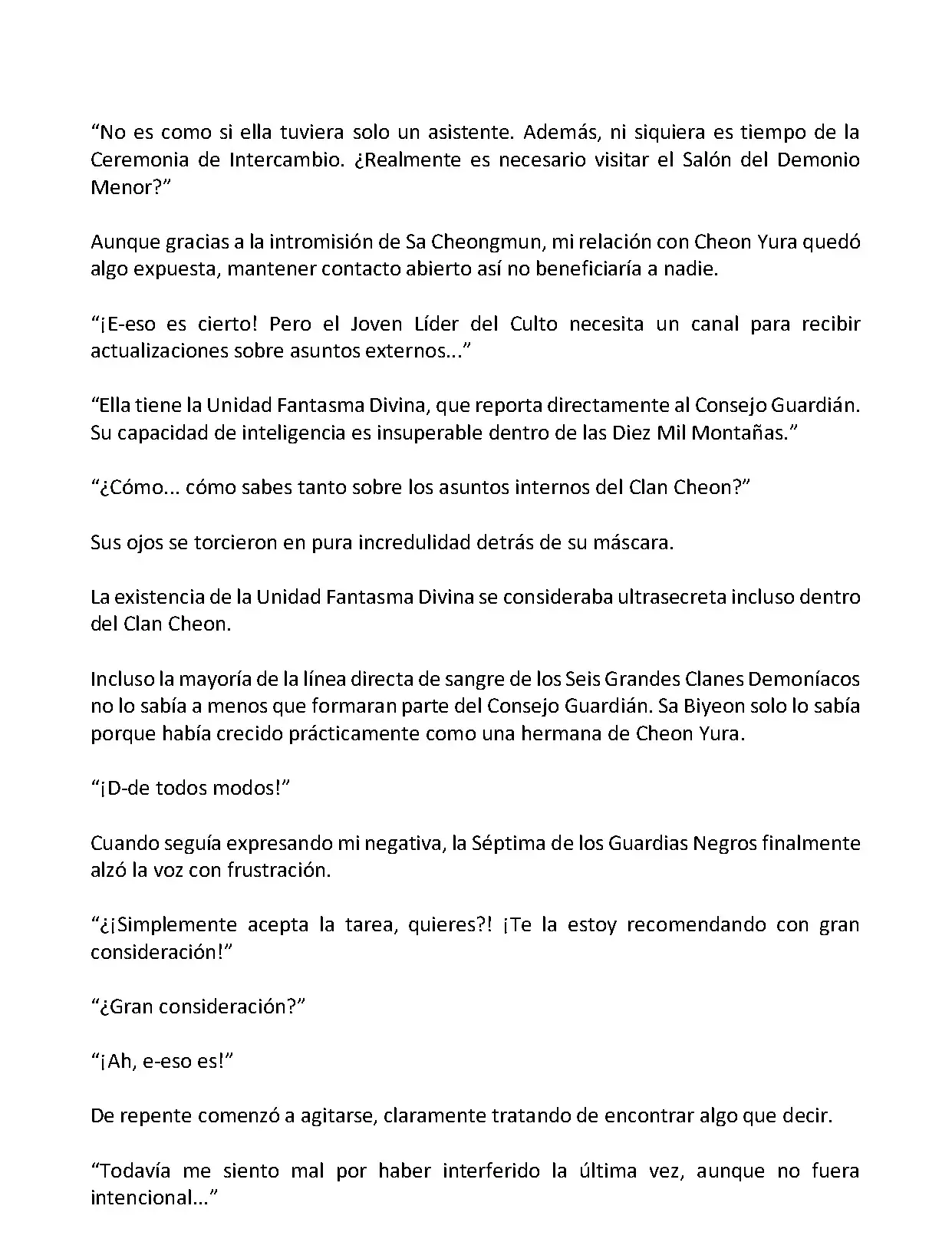 Mi Esposa es la Lider del Culto Demoniaco (Novela) - Capítulo 102 - Página 10 - LectorTMOo