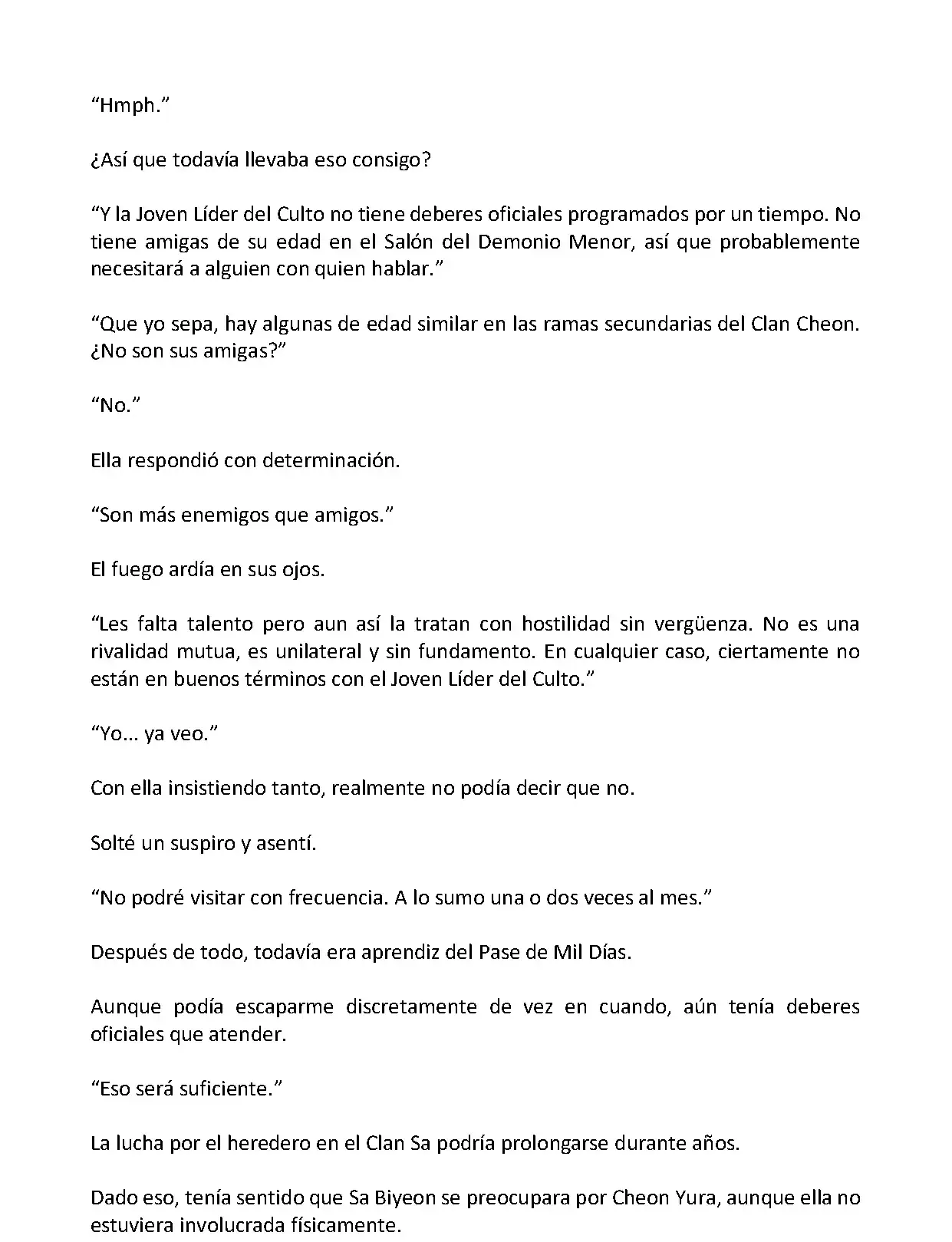 Mi Esposa es la Lider del Culto Demoniaco (Novela) - Capítulo 102 - Página 11 - LectorTMOo
