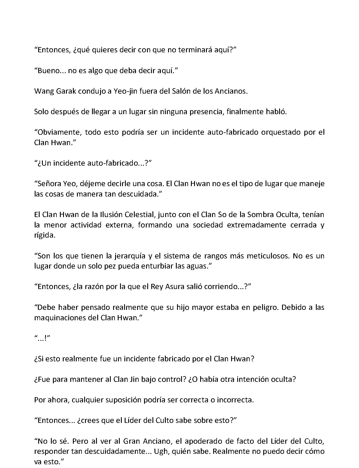 Mi Esposa es la Lider del Culto Demoniaco (Novela) - Capítulo 104 - Página 3 - LectorTMOo